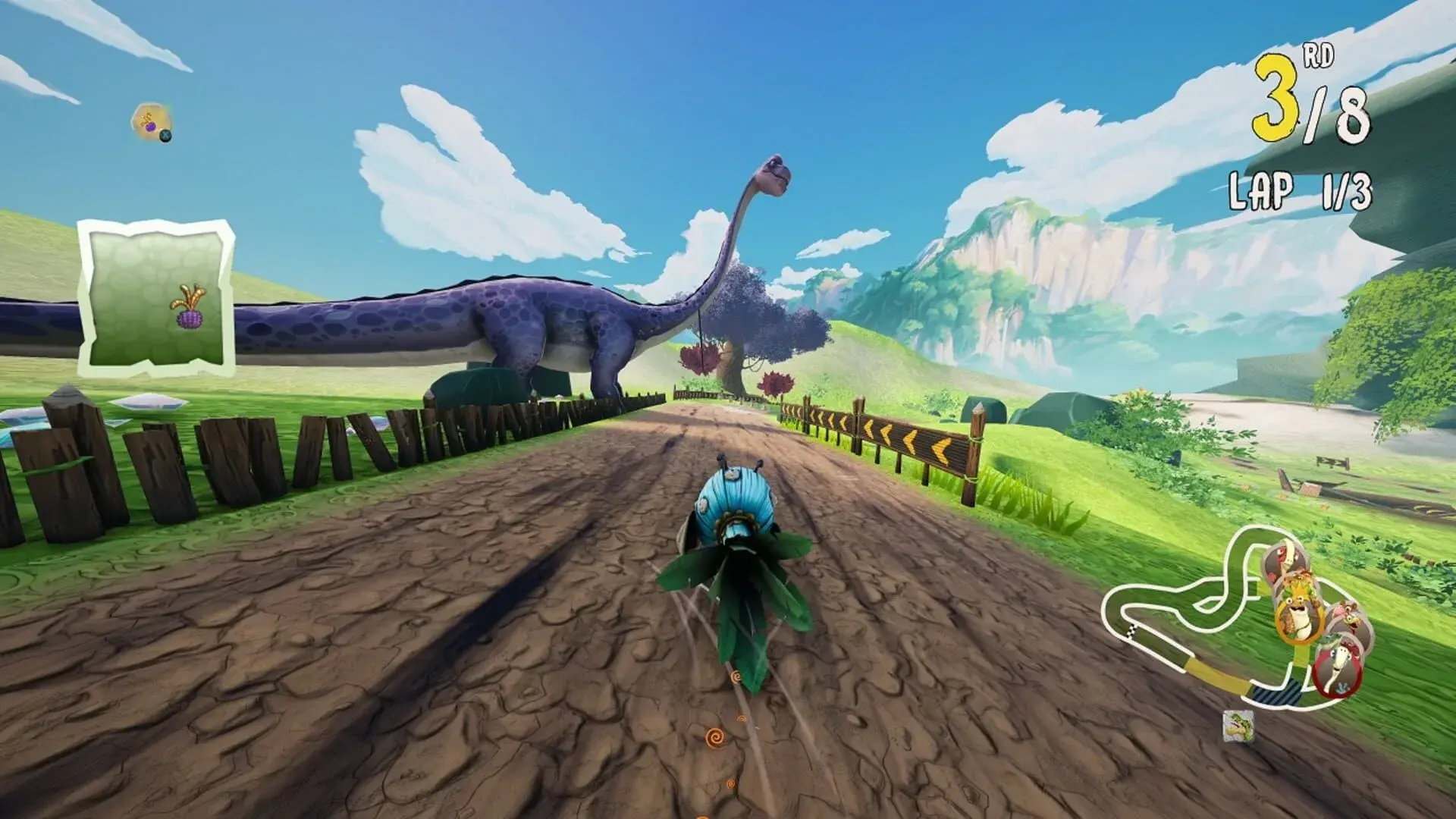 Gigantosaurus Dino Kart - gameplay screenshot