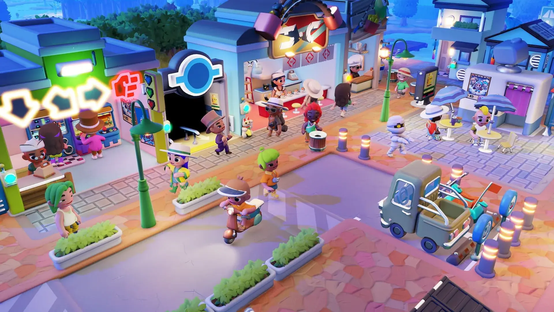 Go-Go Town! - główny screenshot z gry