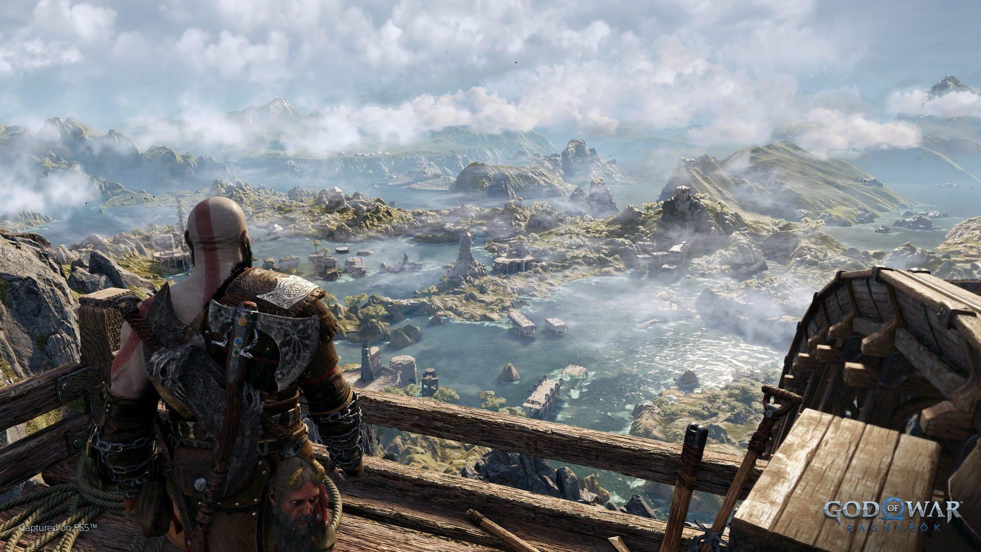 God of War Ragnarök - świat gry, lokacja