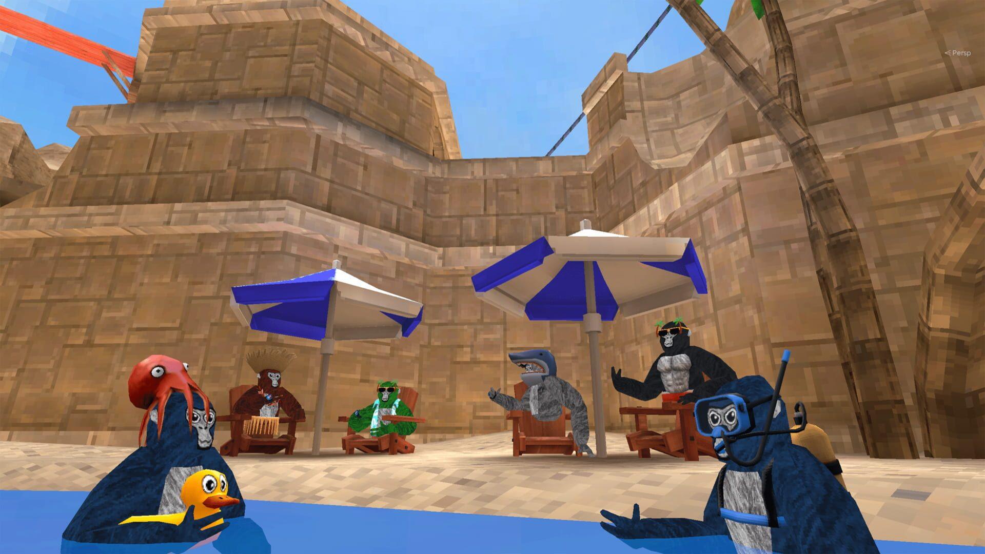 Gorilla Tag - główny screenshot z gry