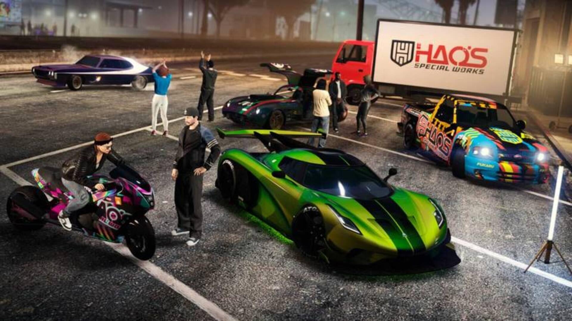 Grand Theft Auto Online (Xbox Series & PC) - obrazek z gry