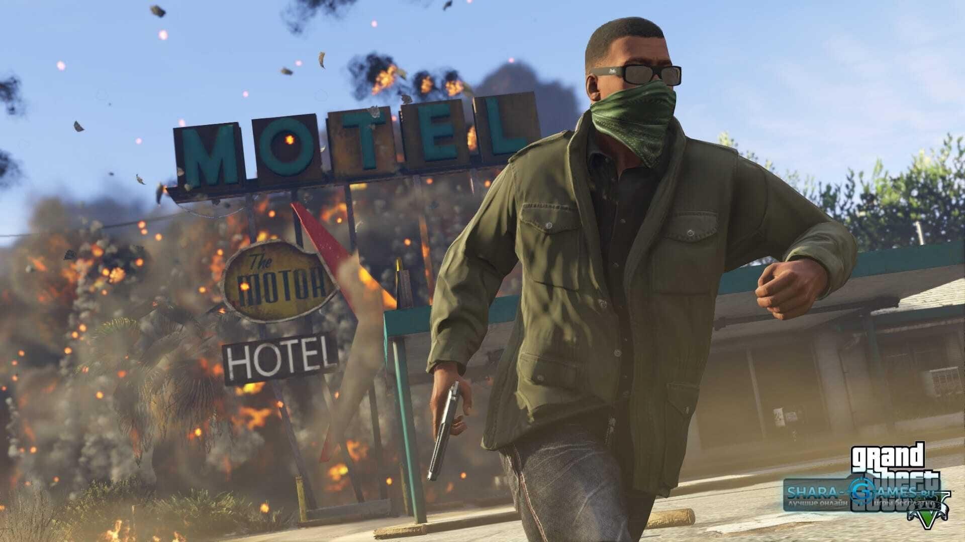 Grand Theft Auto V - główny screenshot z gry