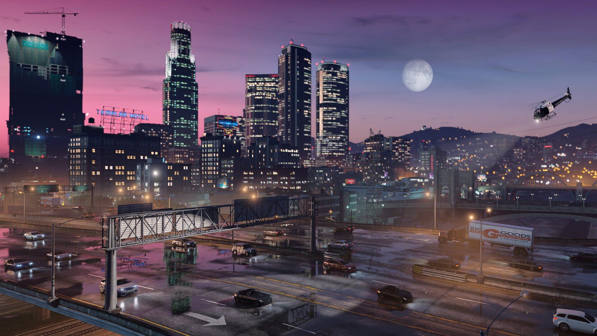 Grand Theft Auto V Enhanced - główny screenshot z gry
