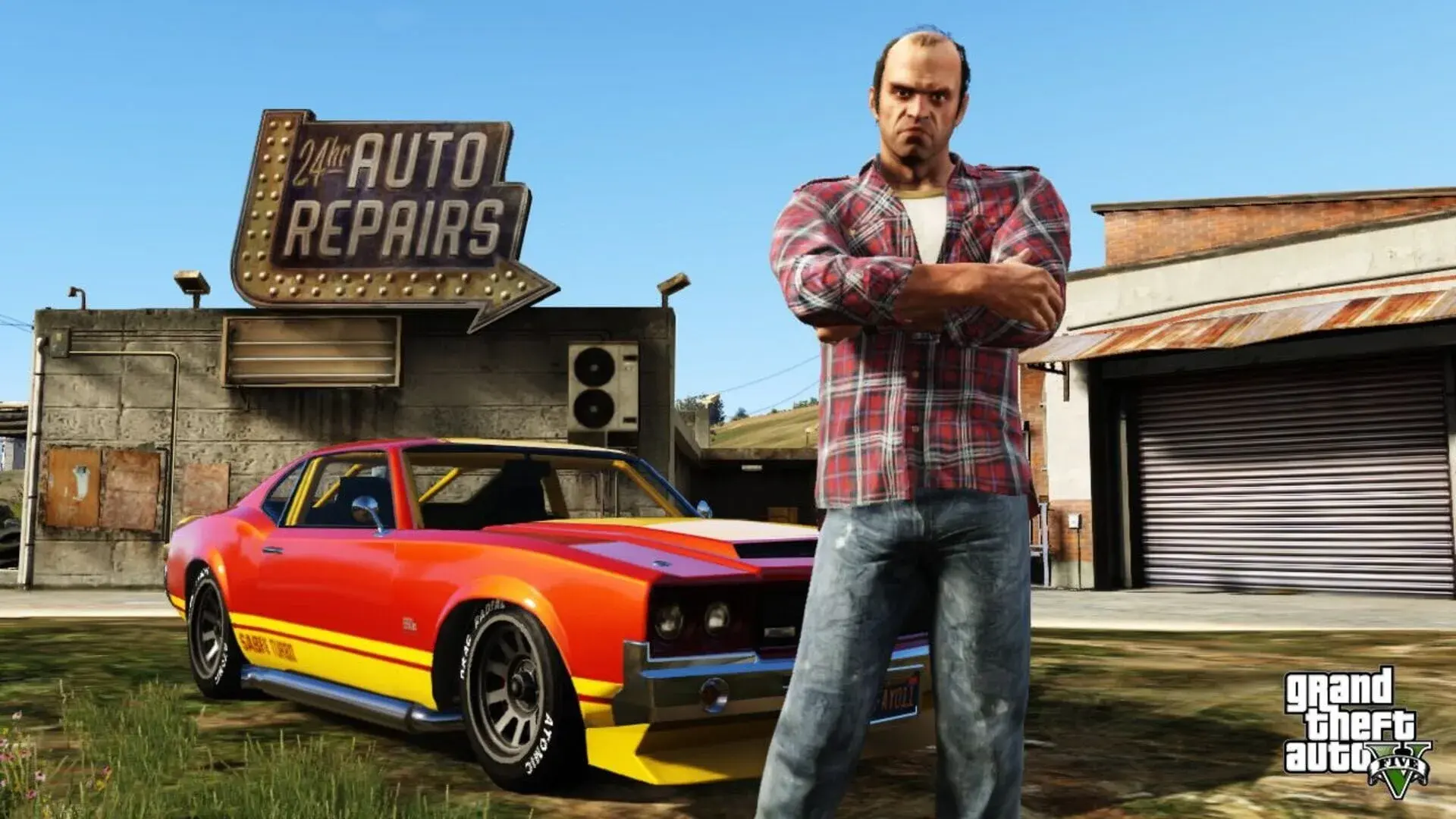 Grand Theft Auto V (PS5) - główny screenshot z gry