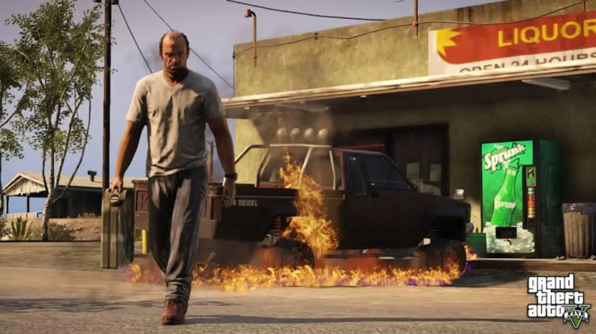 Grand Theft Auto V (PS5) - screenshot wysokiej jakości