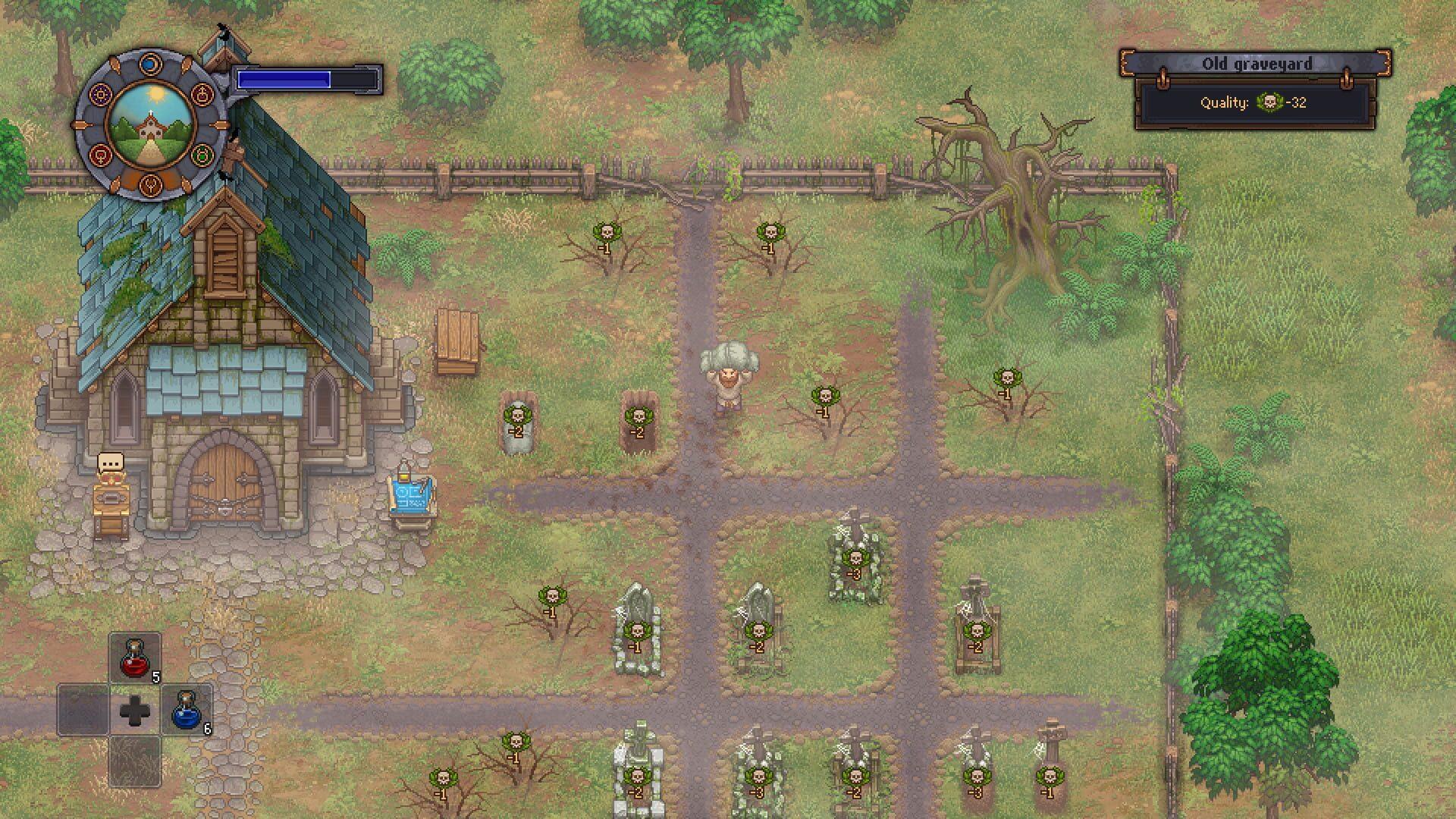 Graveyard Keeper - gameplay screenshot