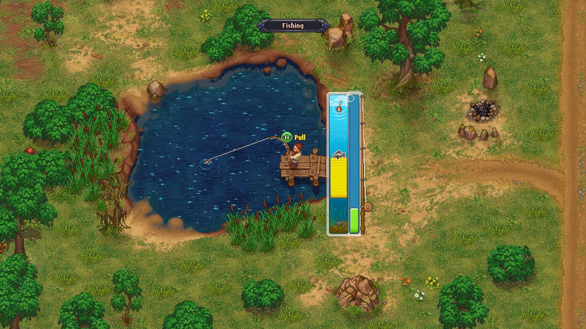Graveyard Keeper - akcja w grze