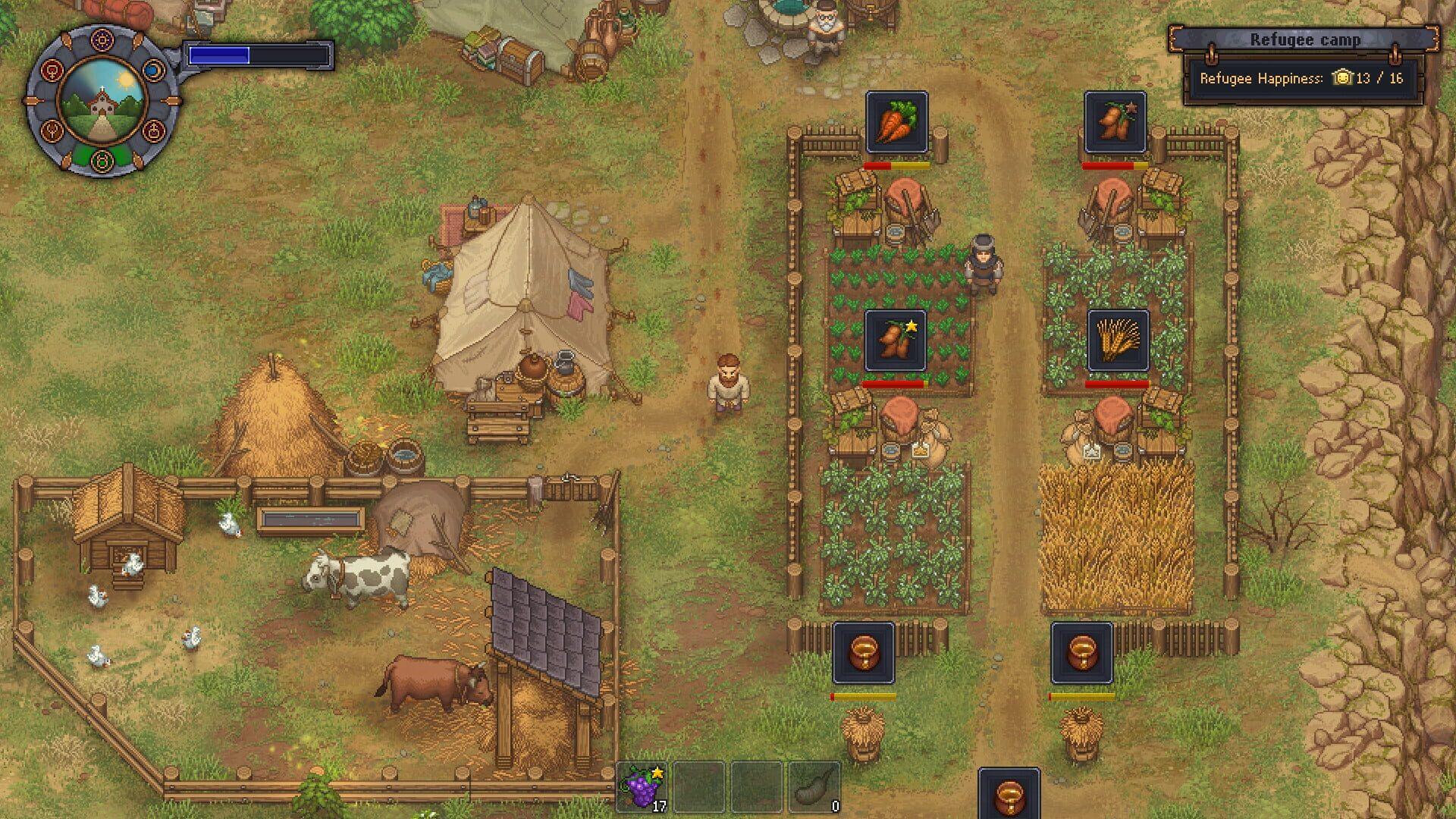 Graveyard Keeper: Game of Crone - świat gry, lokacja