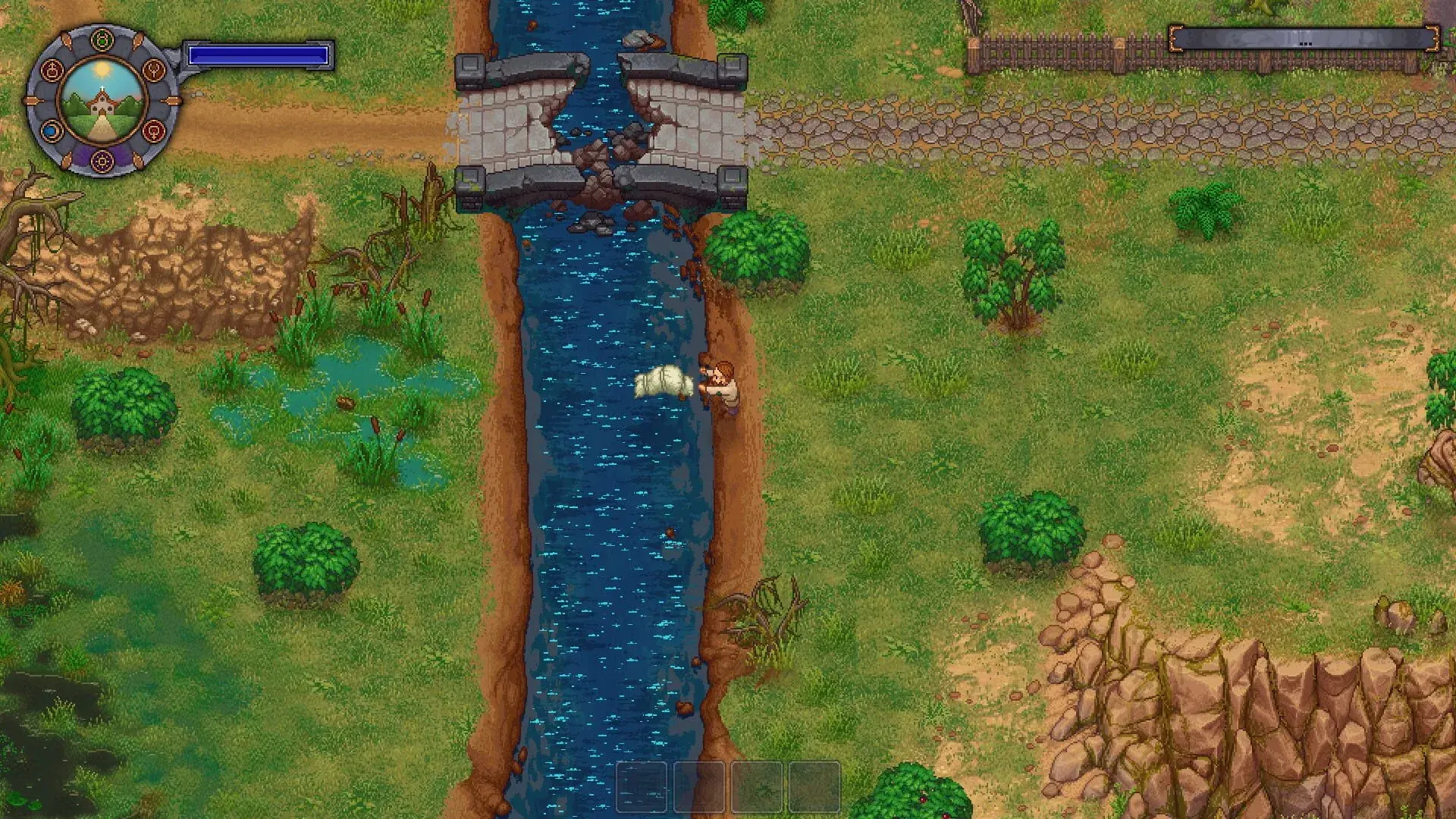 Graveyard Keeper (Xbox Series & PC) - świat gry, lokacja
