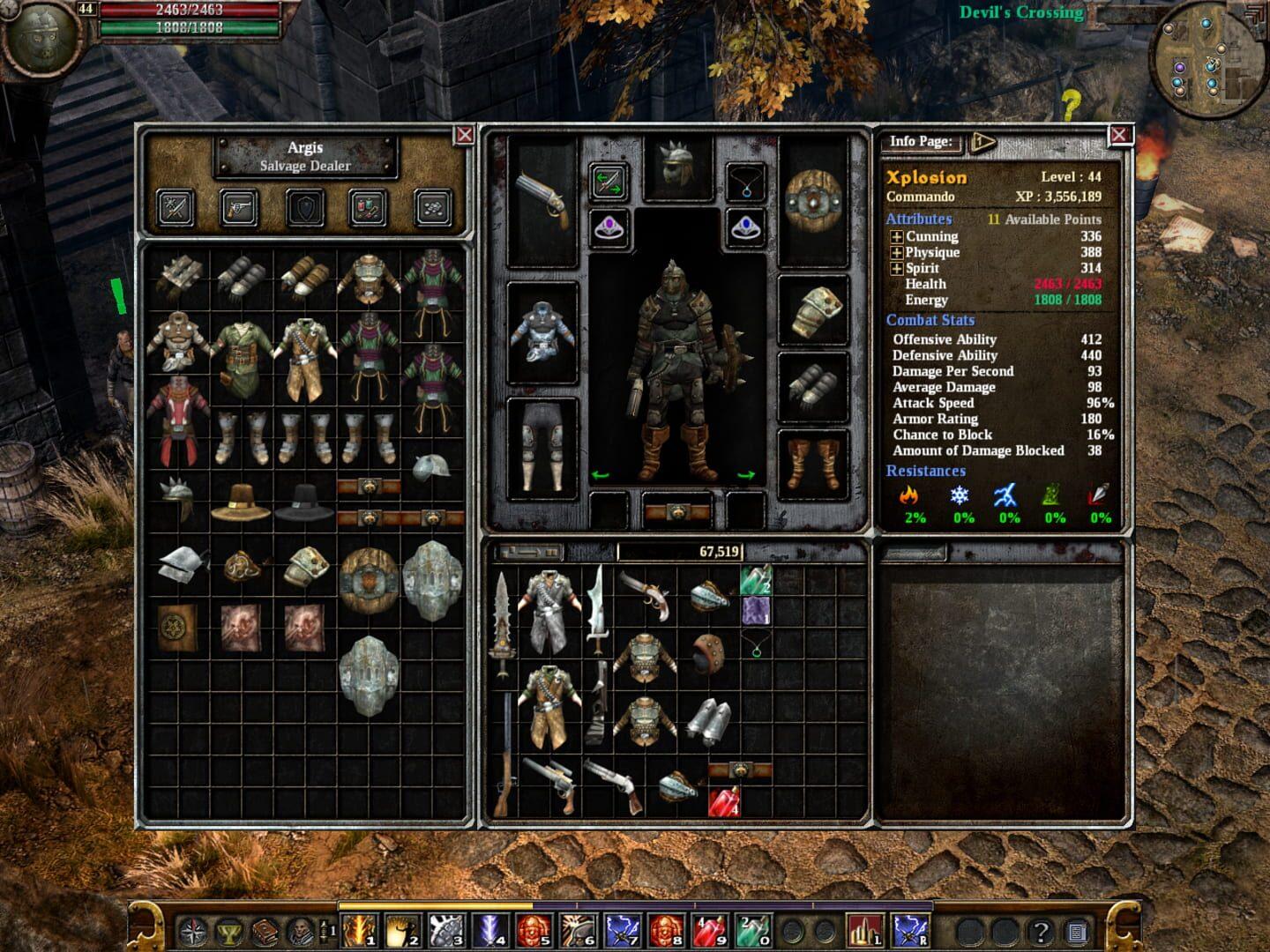 Grim Dawn - akcja w grze