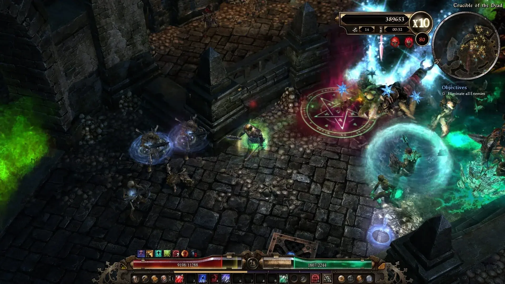 Grim Dawn: Crucible Mode DLC - gameplay screenshot