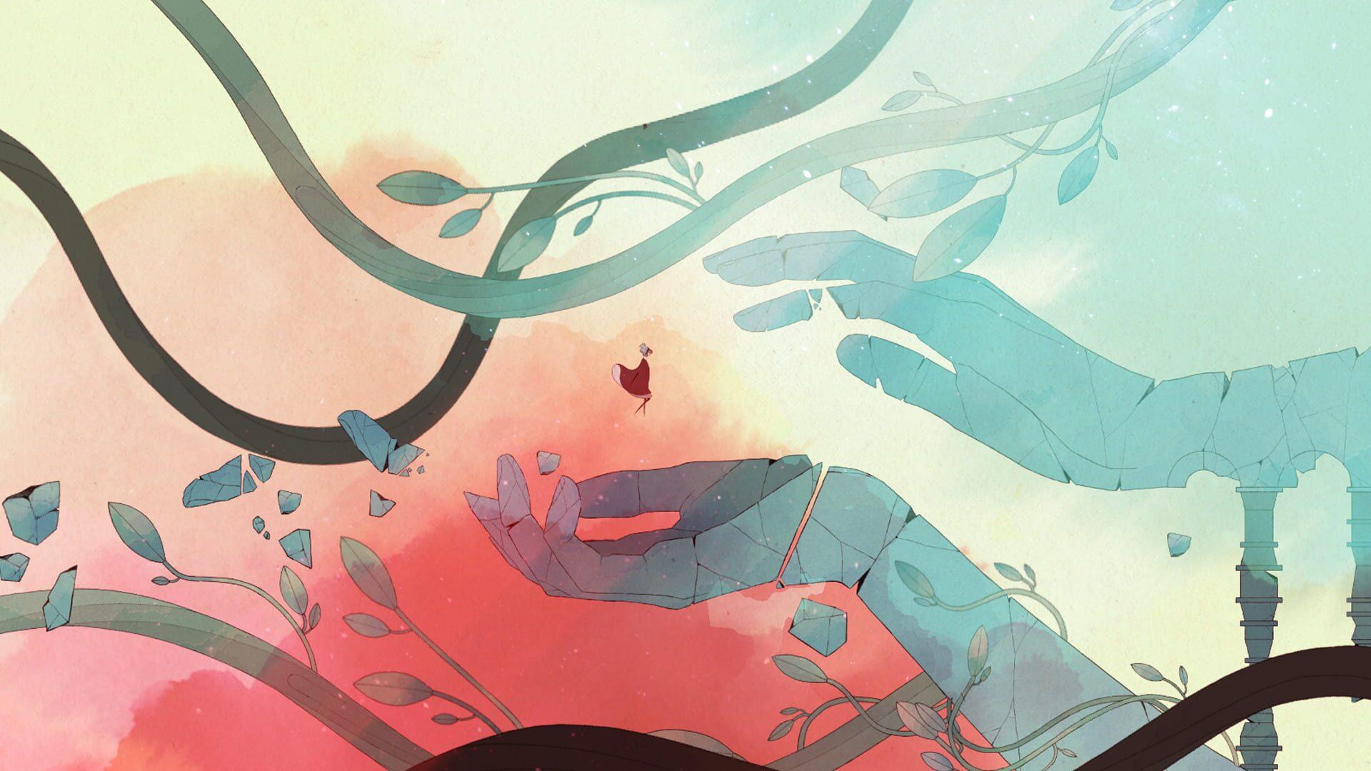 Gris (PS5) - główny screenshot z gry
