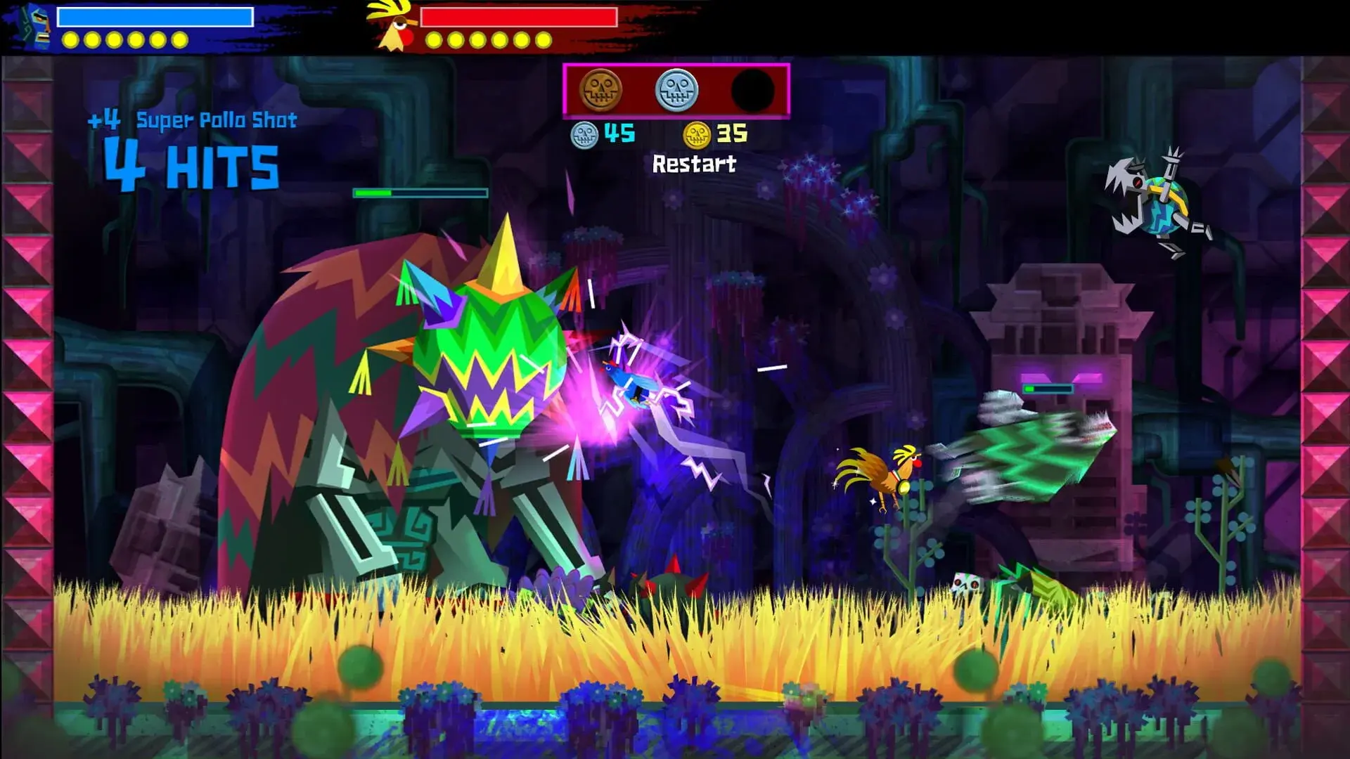 Guacamelee! 2: The Proving Grounds - świat gry, lokacja