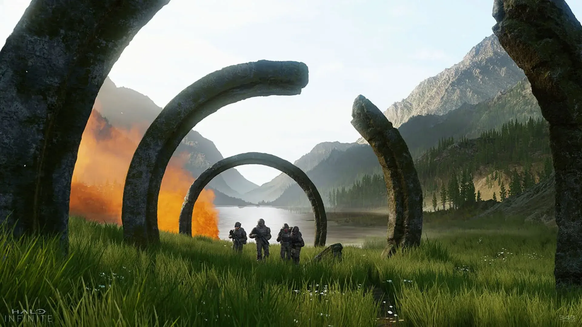 Halo Infinite (Xbox Series & PC) - świat gry, lokacja