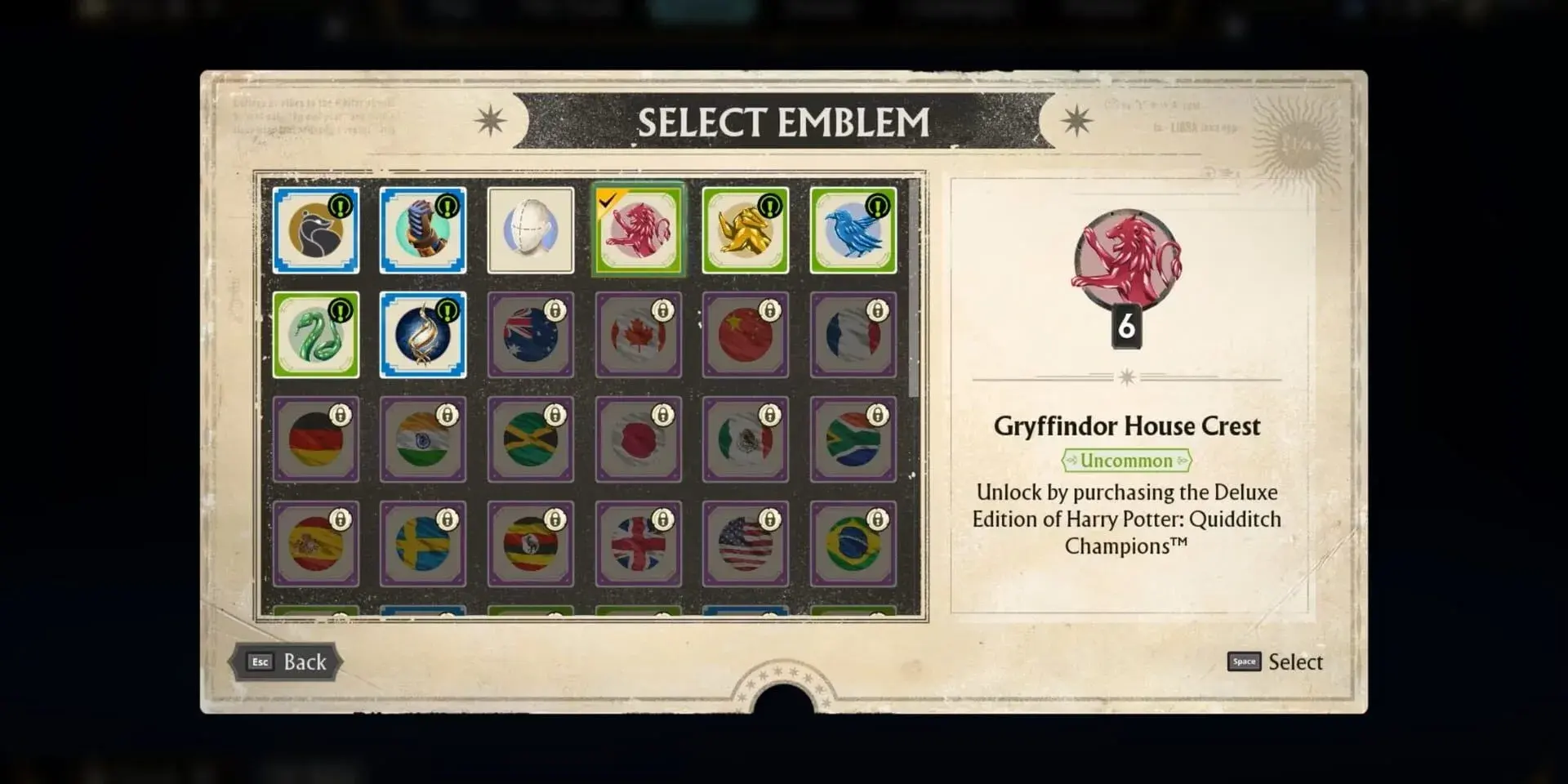 Harry Potter: Quidditch Champions - Deluxe Edition - główny screenshot z gry