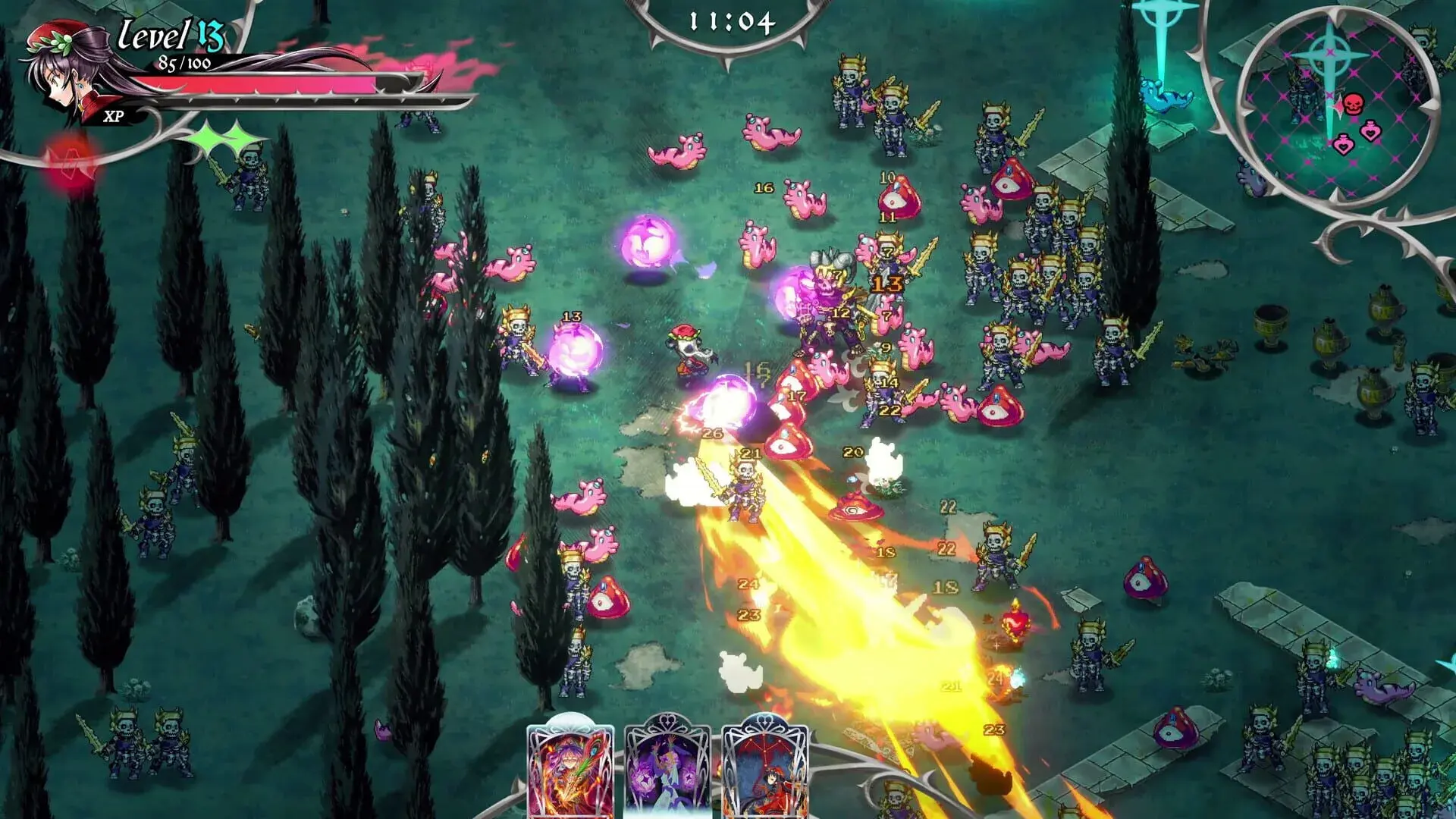 Hell Maiden - gameplay screenshot