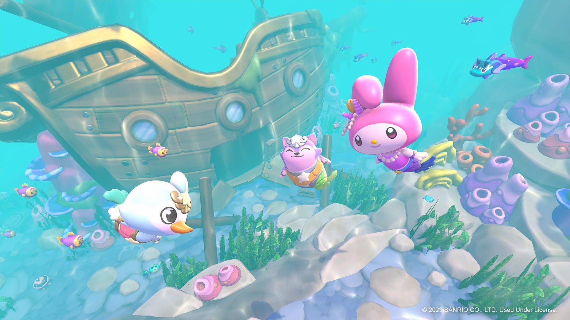 Hello Kitty Island Adventure - akcja w grze