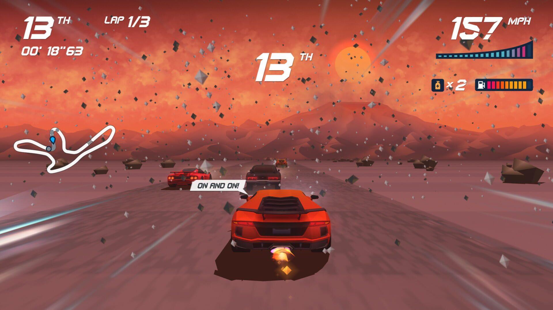 Horizon Chase Turbo - główny screenshot z gry