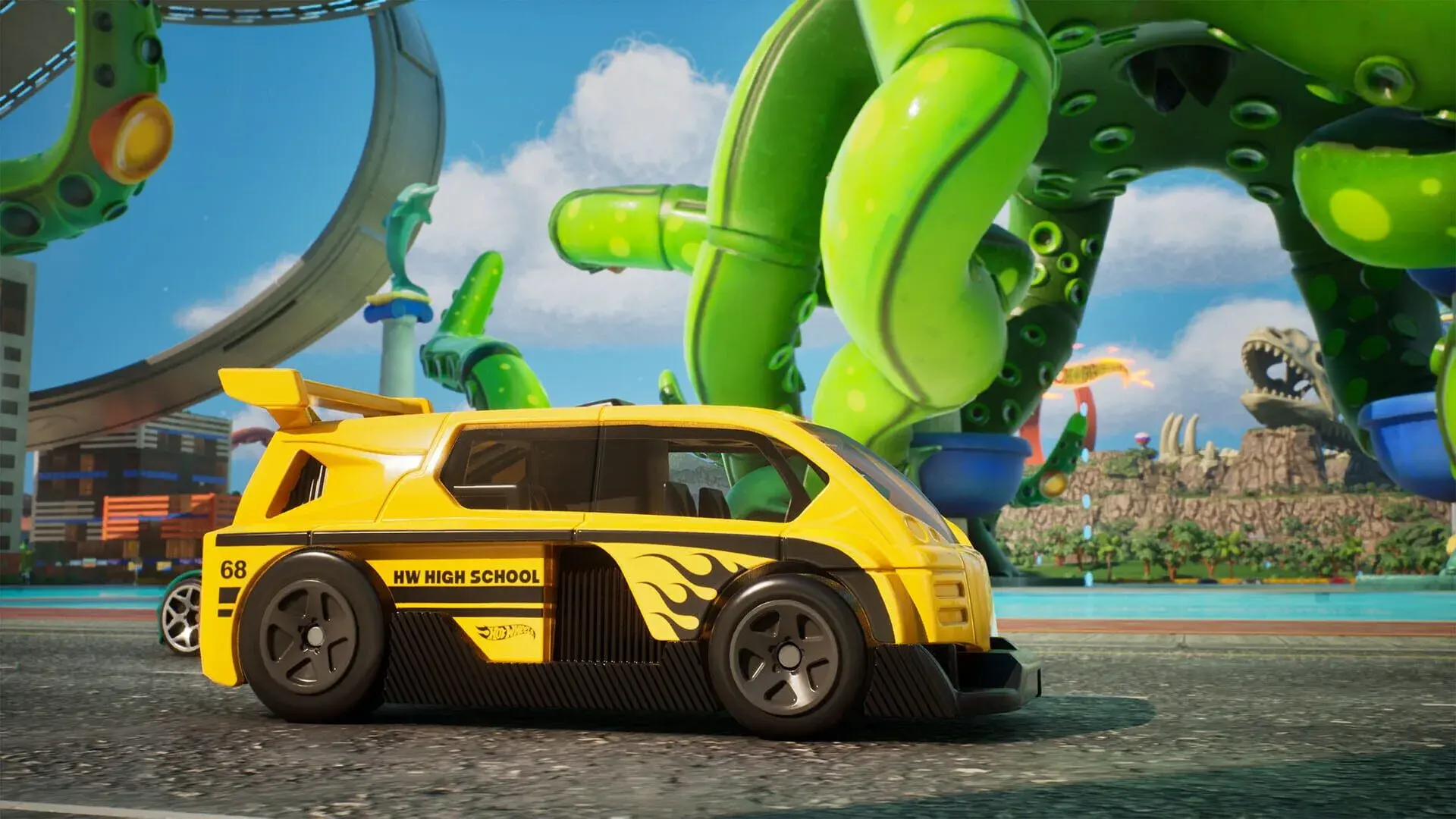 Hot Wheels Infinite Rush - świat gry, lokacja