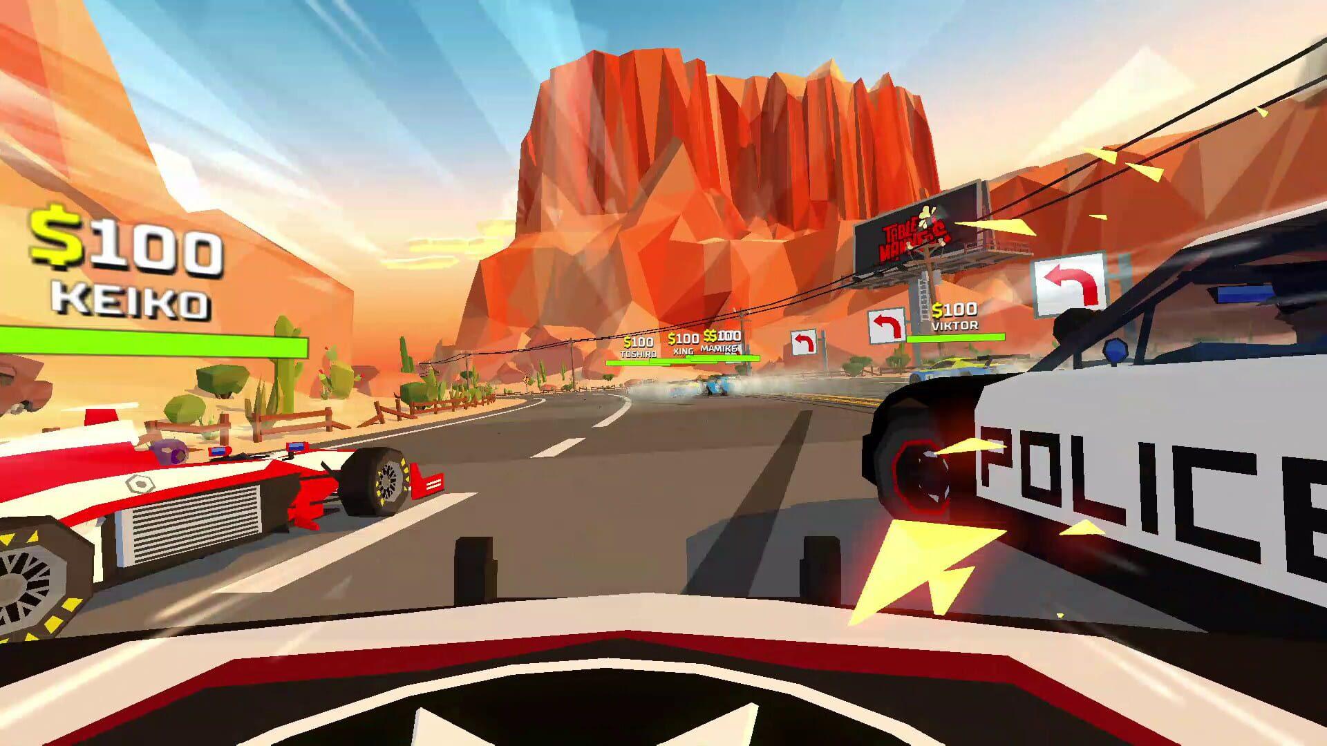 Hotshot Racing - screenshot wysokiej jakości