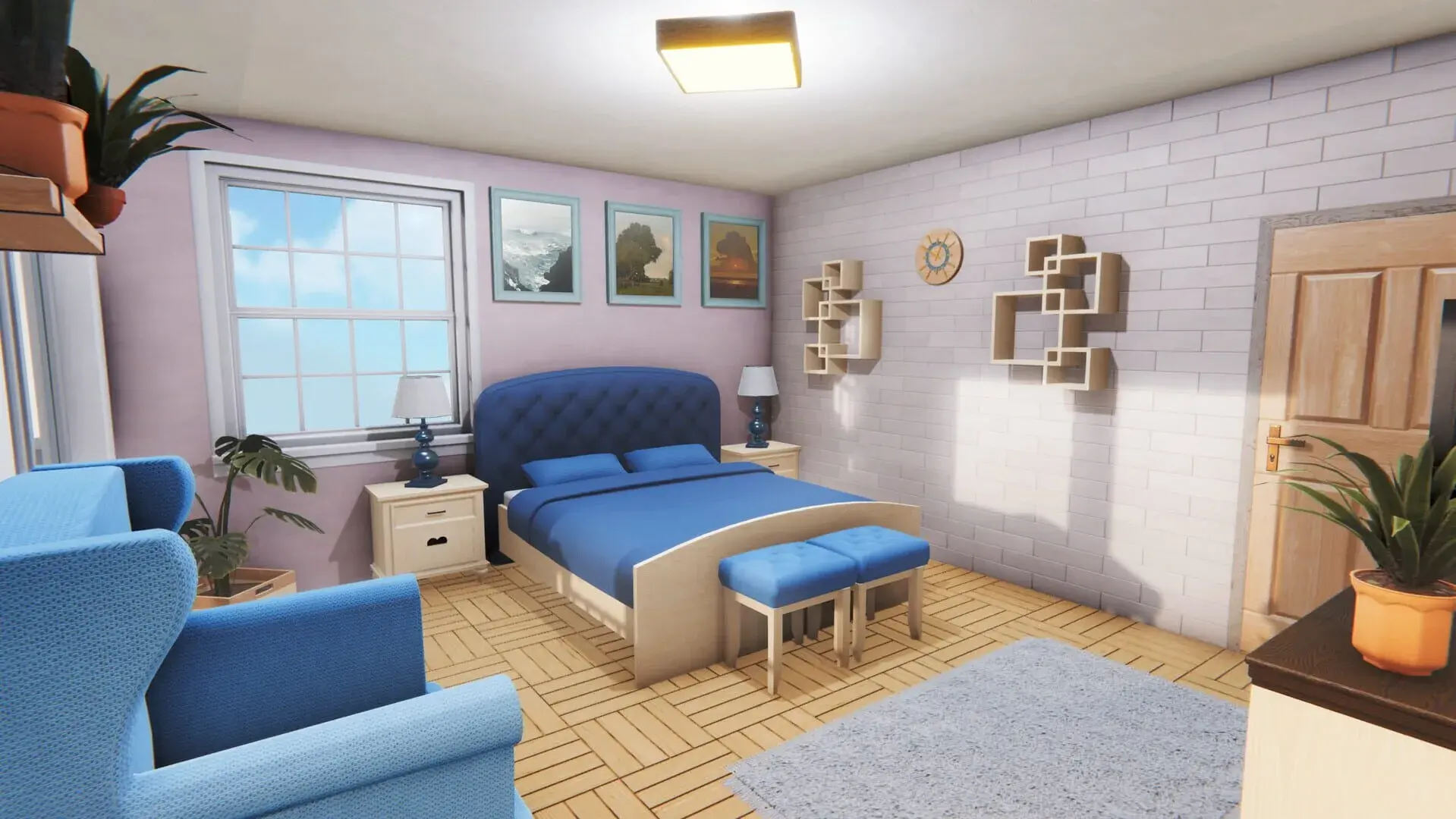 House Flipper 2 (PS5) - świat gry, lokacja