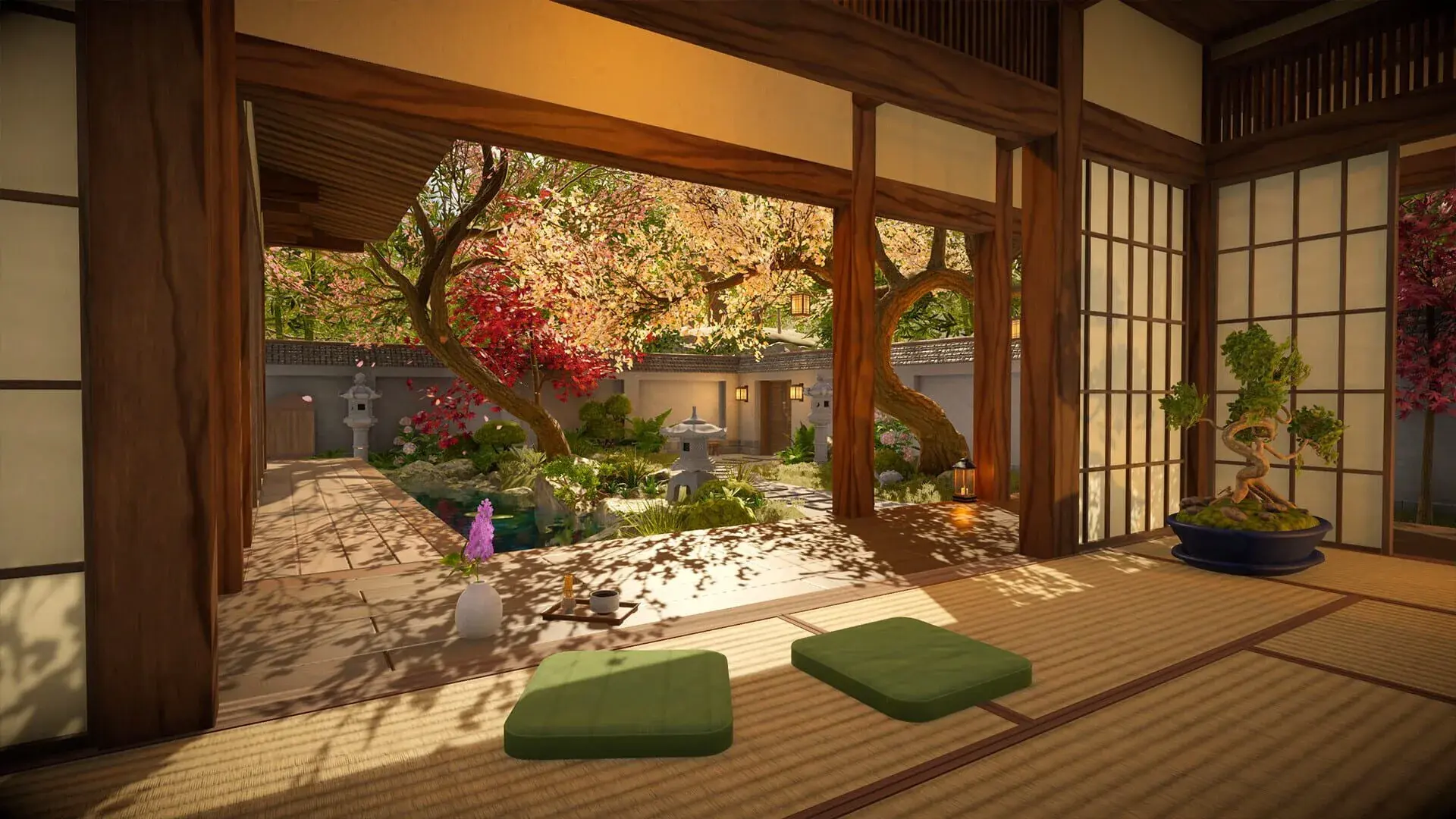 House Flipper 2: Sakura DLC - gameplay screenshot