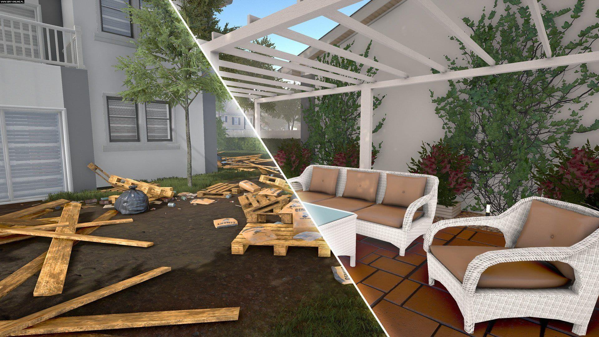 House Flipper: Garden DLC - gameplay screenshot
