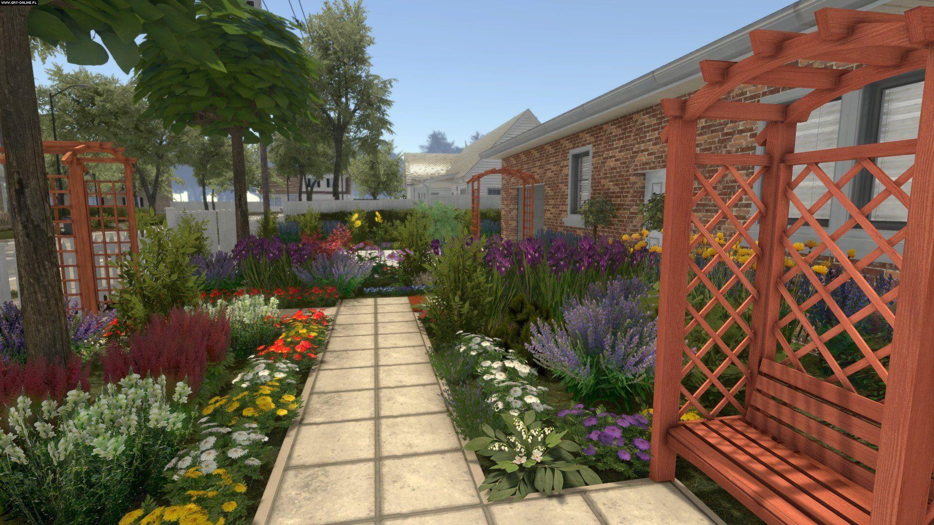 House Flipper: Garden DLC - świat gry, lokacja