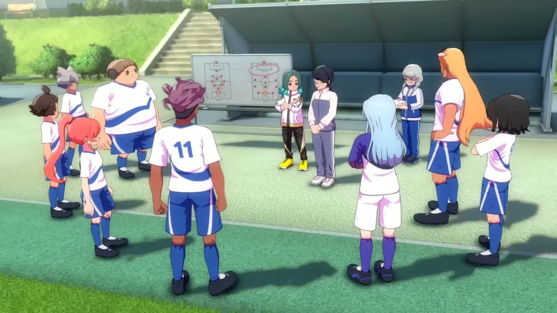 Inazuma Eleven: Victory Road - Deluxe Edition - główny screenshot z gry