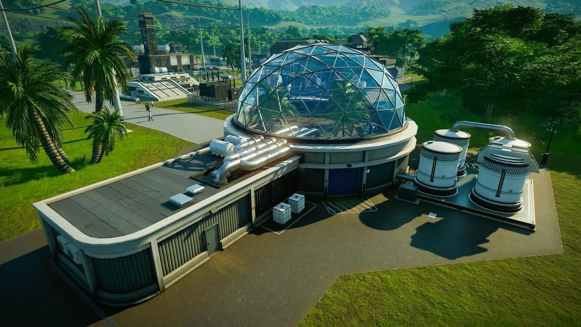 Jurassic World Evolution: Claire's Sanctuary - gameplay screenshot