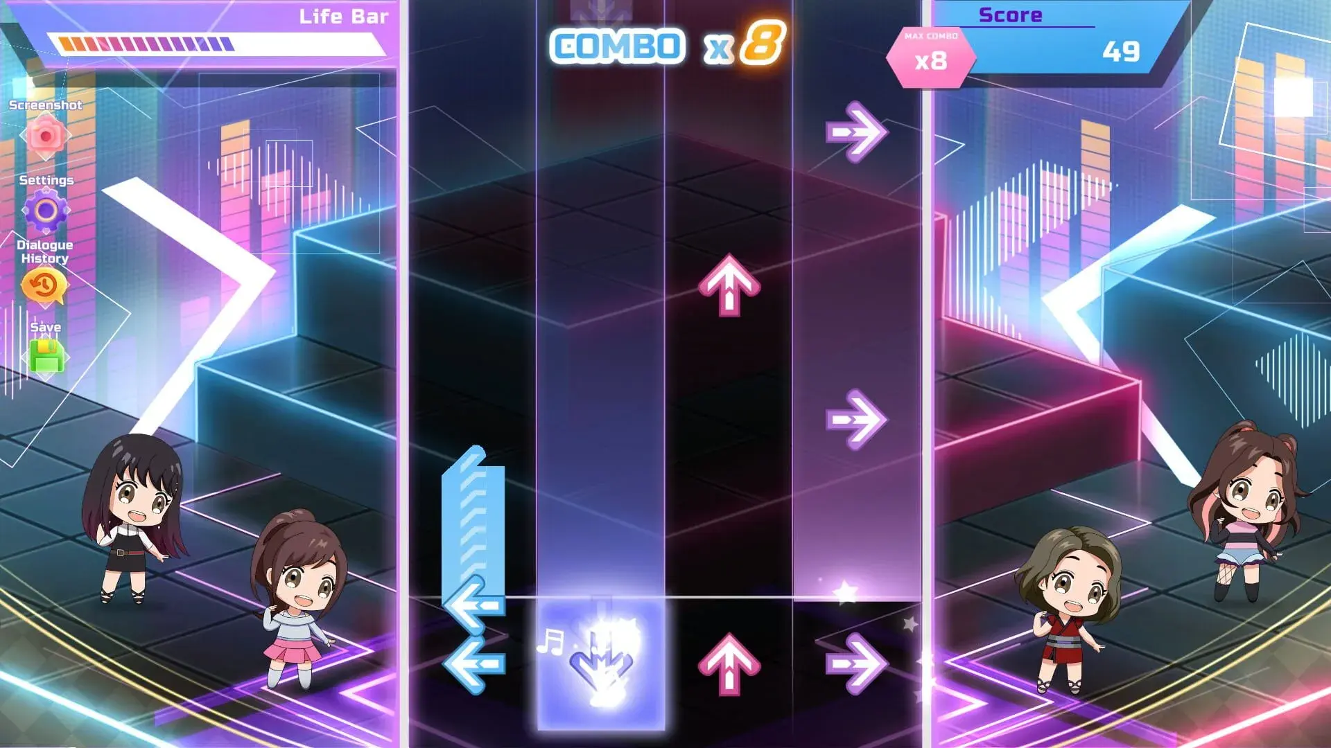 K-Pop Idol Stories: Road to Debut - główny screenshot z gry