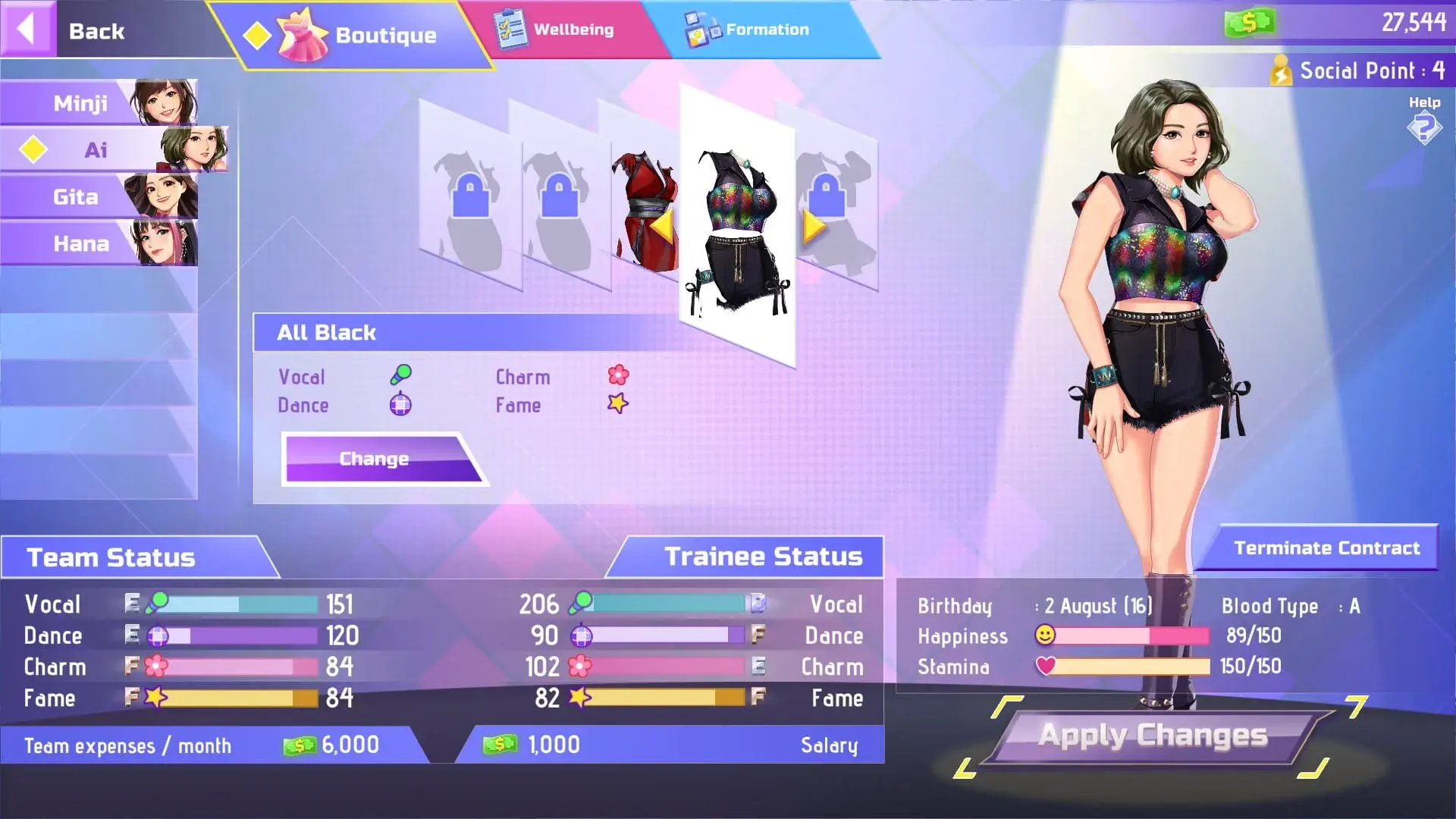 K-Pop Idol Stories: Road to Debut (PS5) - główny screenshot z gry