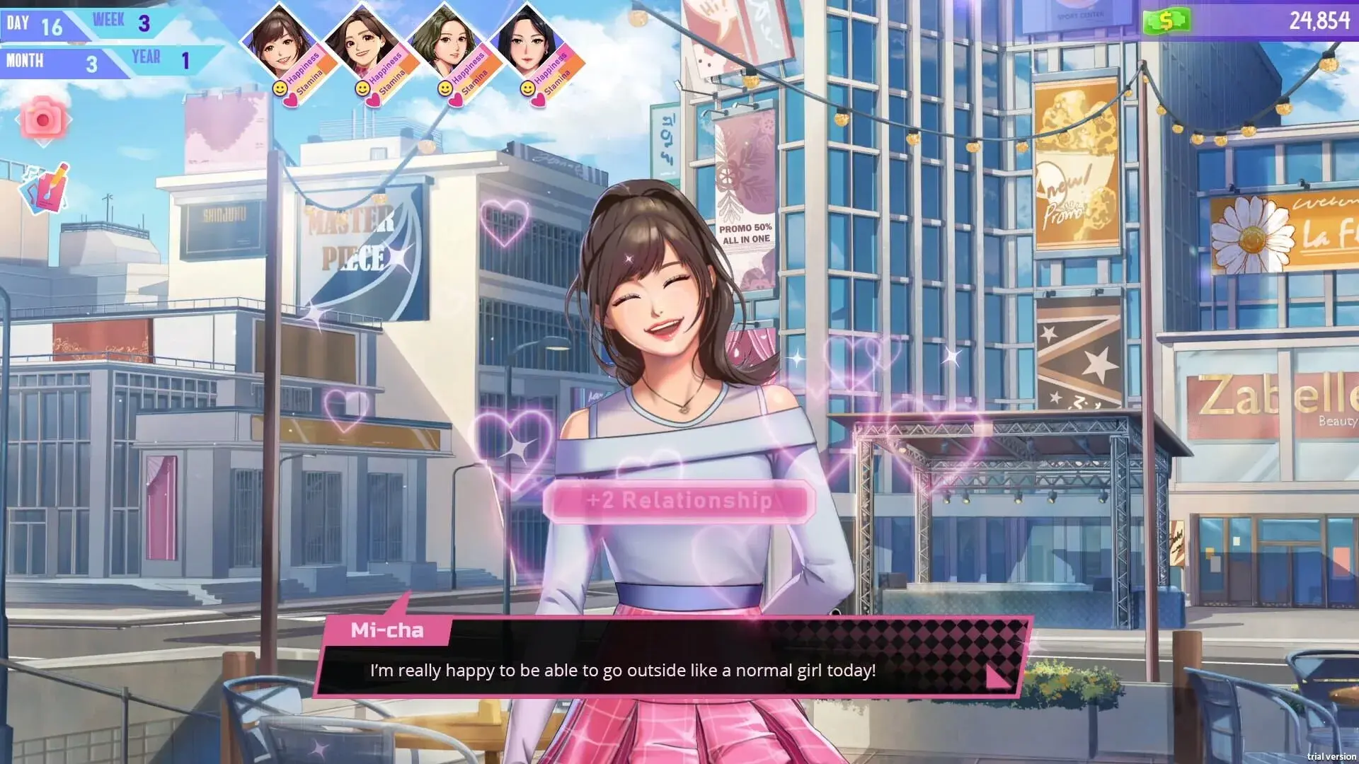 K-Pop Idol Stories: Road to Debut (PS5) - akcja w grze