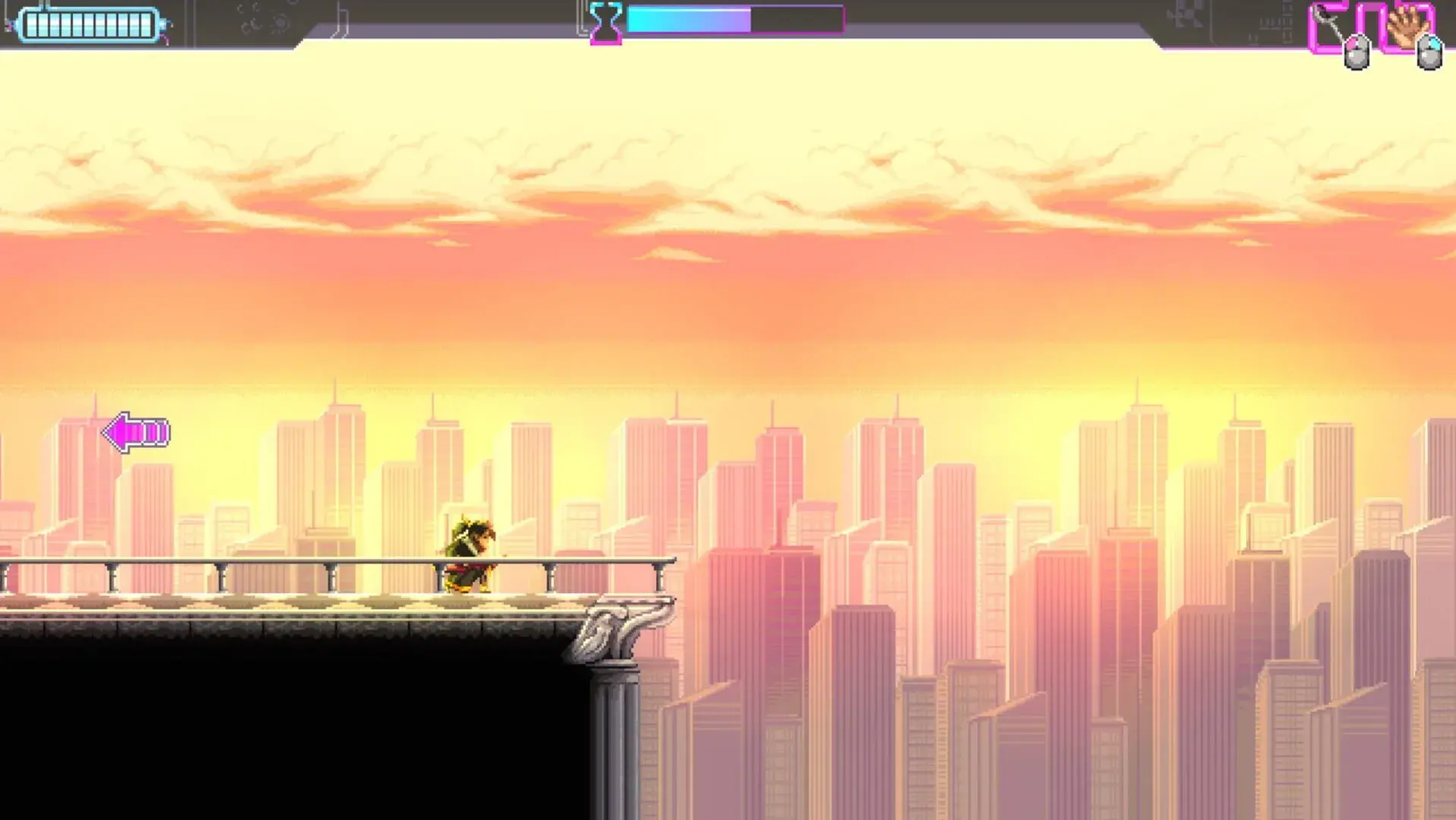Katana Zero (Switch) - główny screenshot z gry