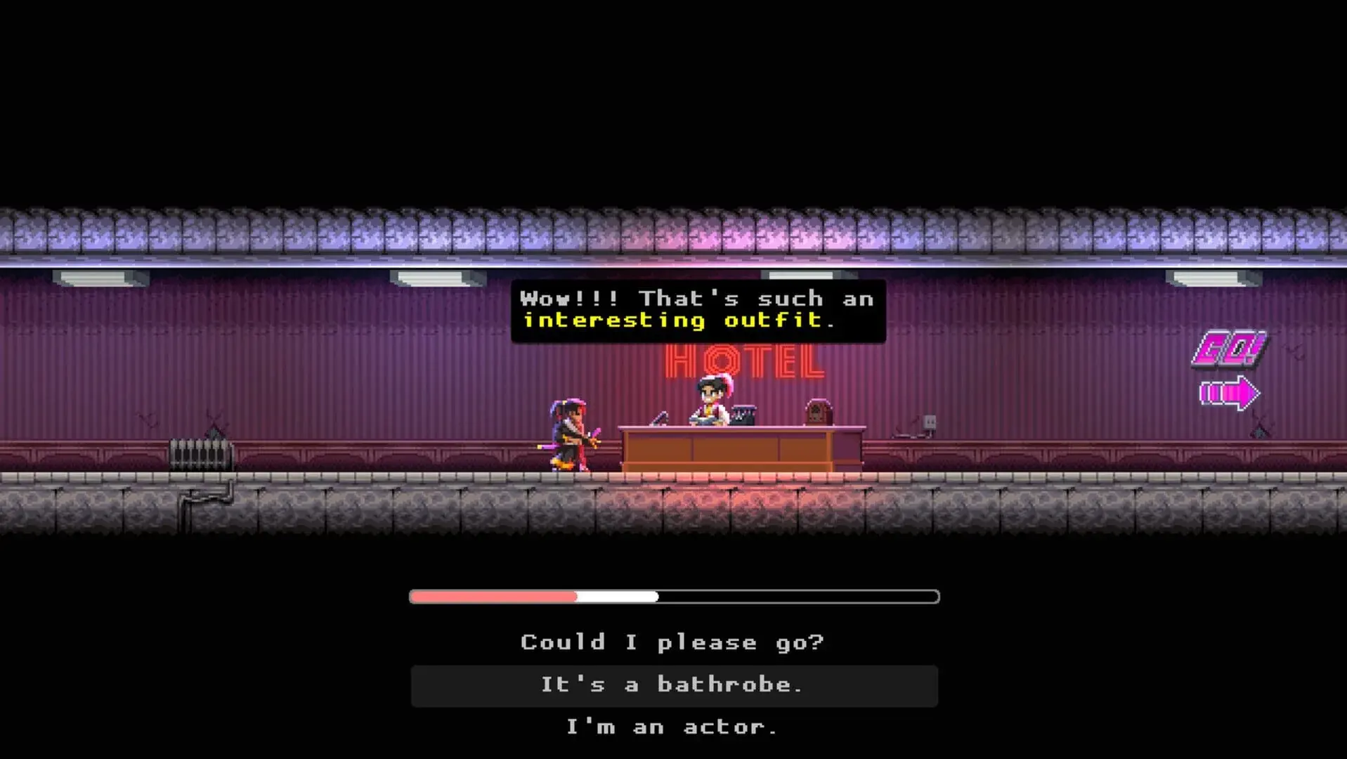 Katana Zero (Switch) - obrazek z gry