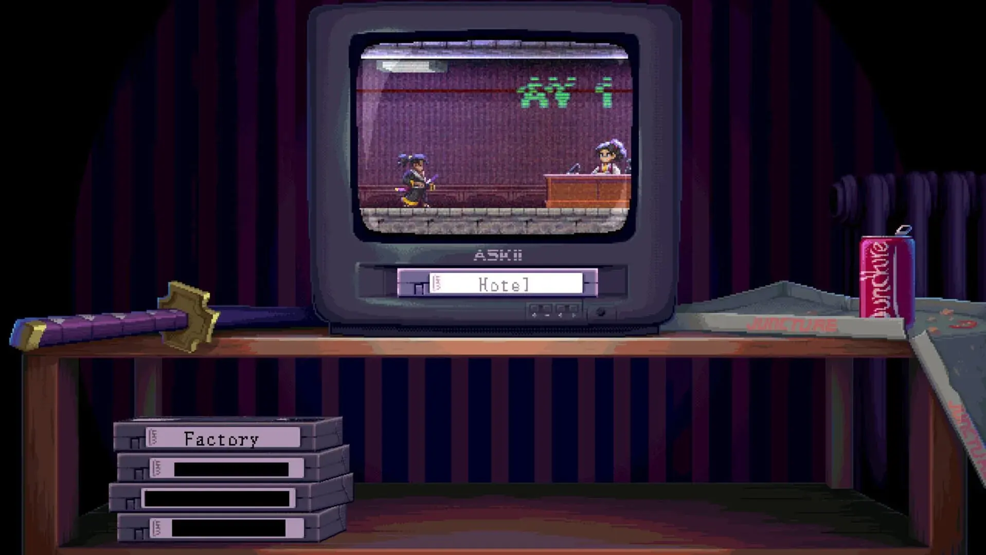 Katana Zero (Xbox Series & PC) - gameplay screenshot