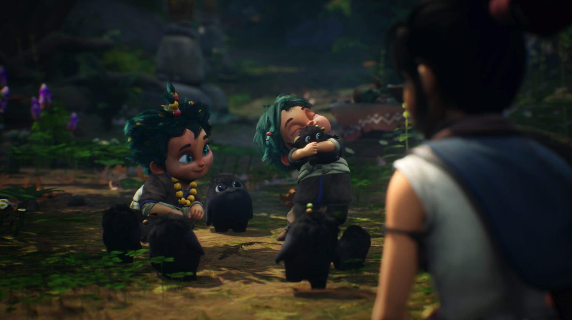 Kena: Bridge of Spirits (Switch) - gameplay screenshot