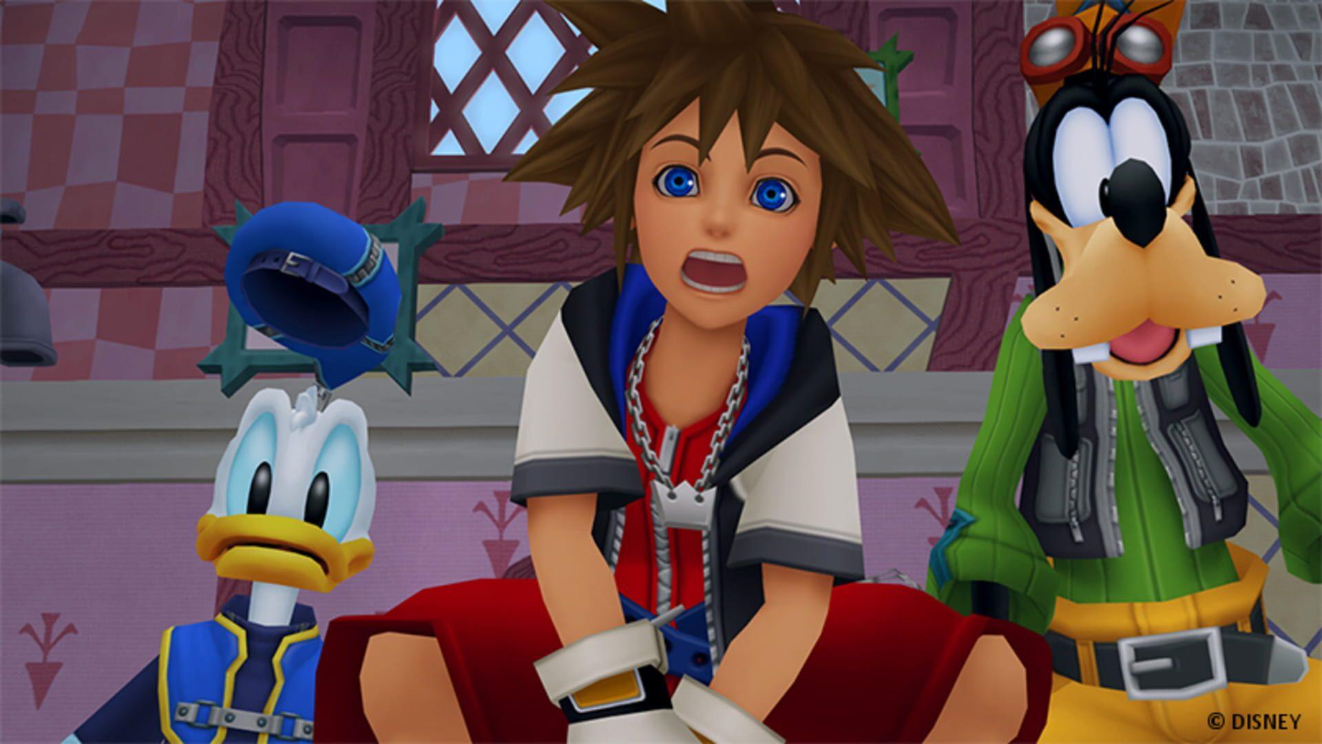 Kingdom Hearts HD 1.5 + 2.5 Remix - główny screenshot z gry