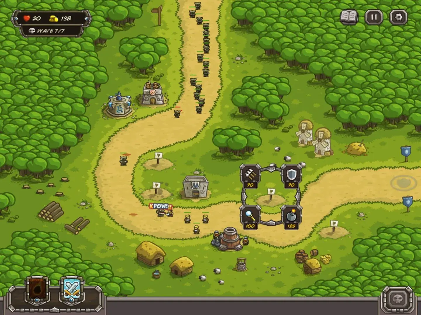 Kingdom Rush - główny screenshot z gry