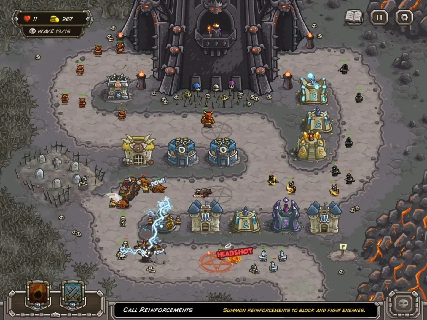 Kingdom Rush - gameplay screenshot