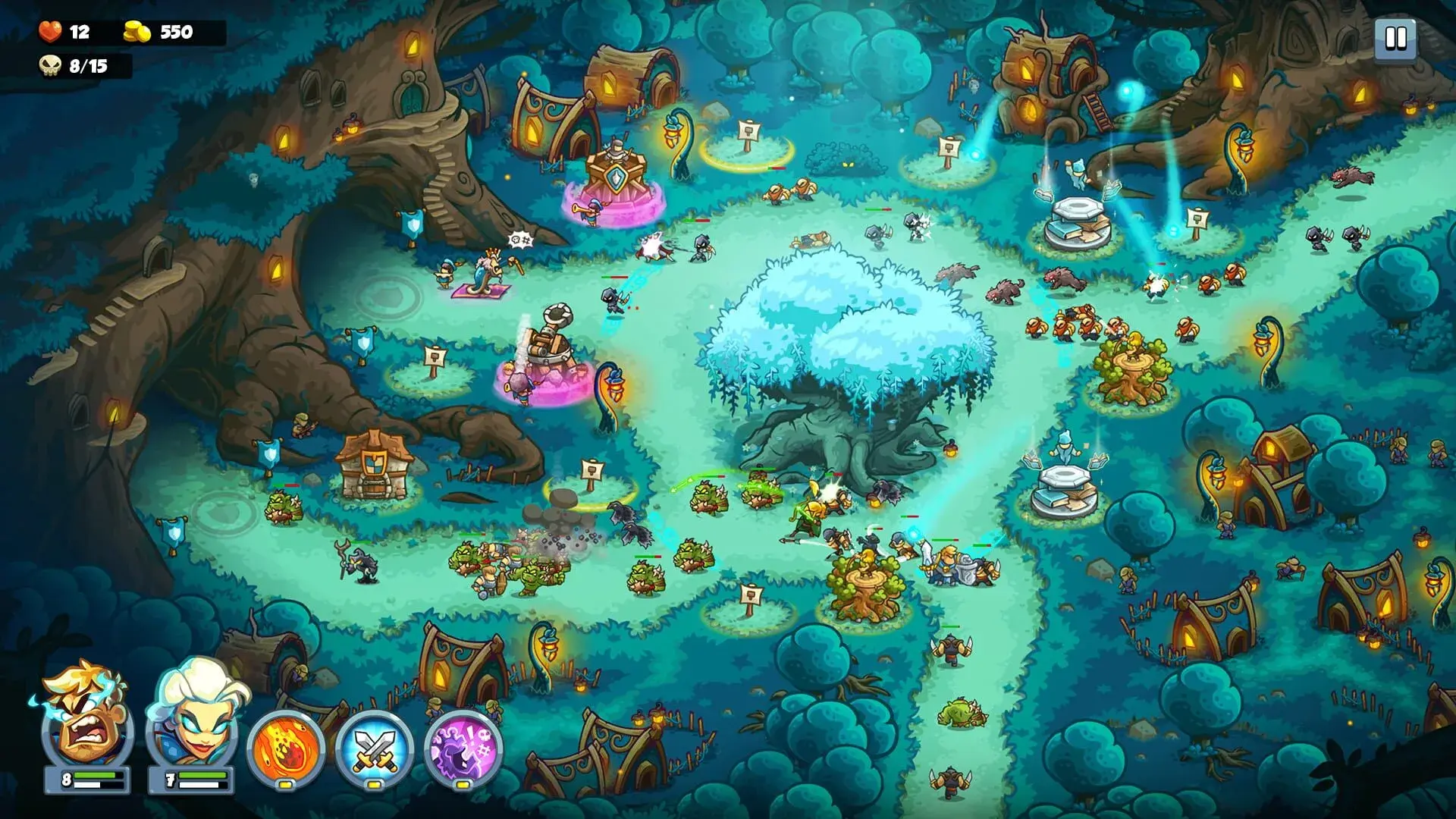 Kingdom Rush 6: Genesis TD - akcja w grze