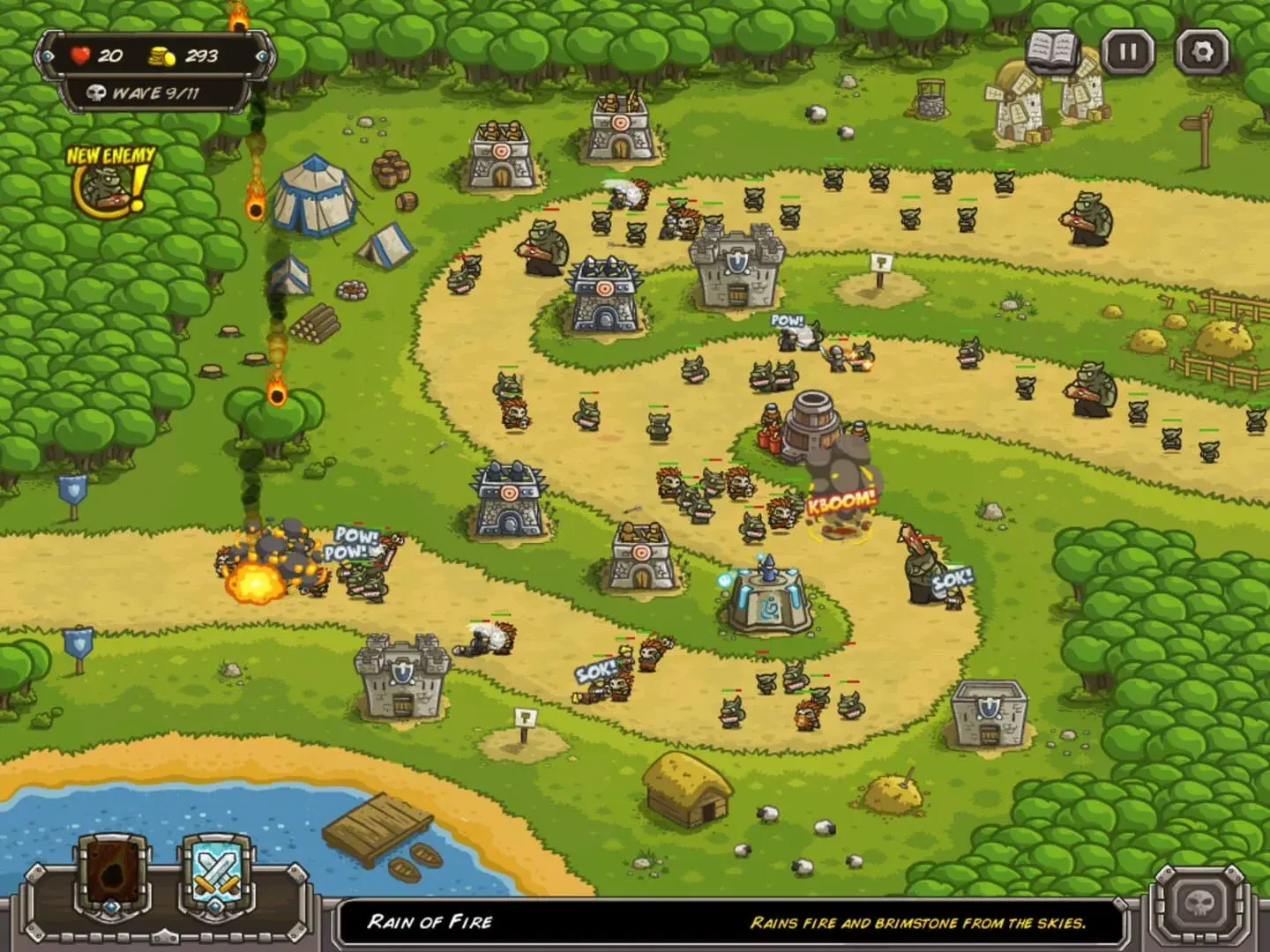 Kingdom Rush (Xbox Series & PC) - akcja w grze