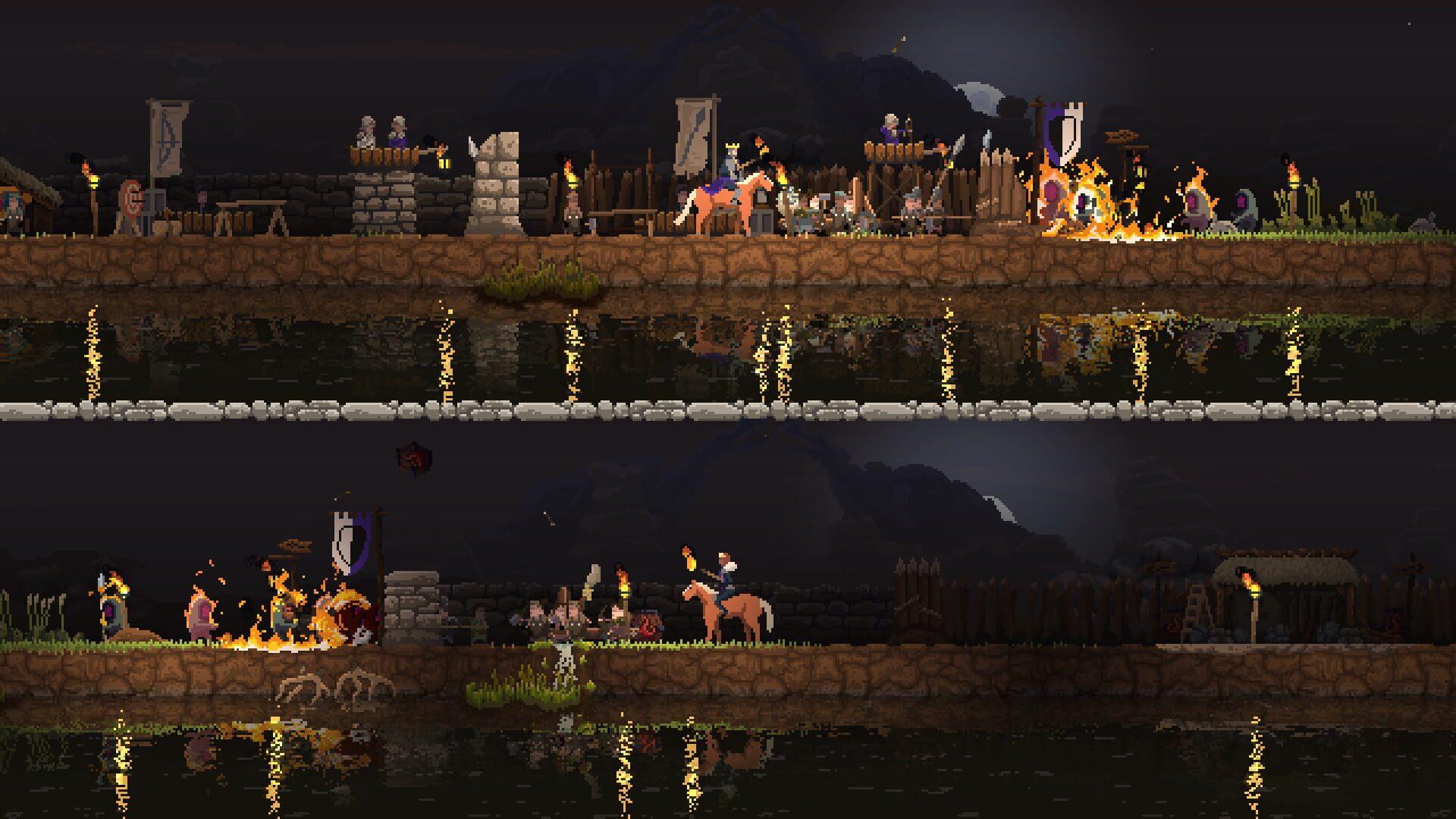 Kingdom Two Crowns - główny screenshot z gry