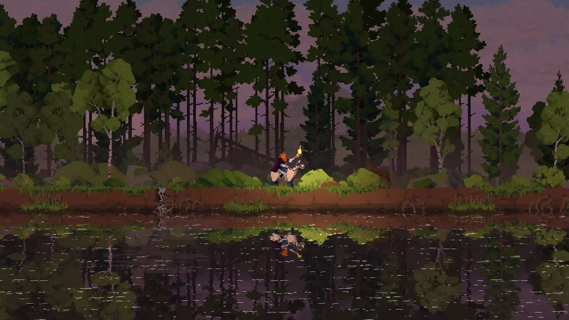 Kingdom Two Crowns: Norse Lands - główny screenshot z gry
