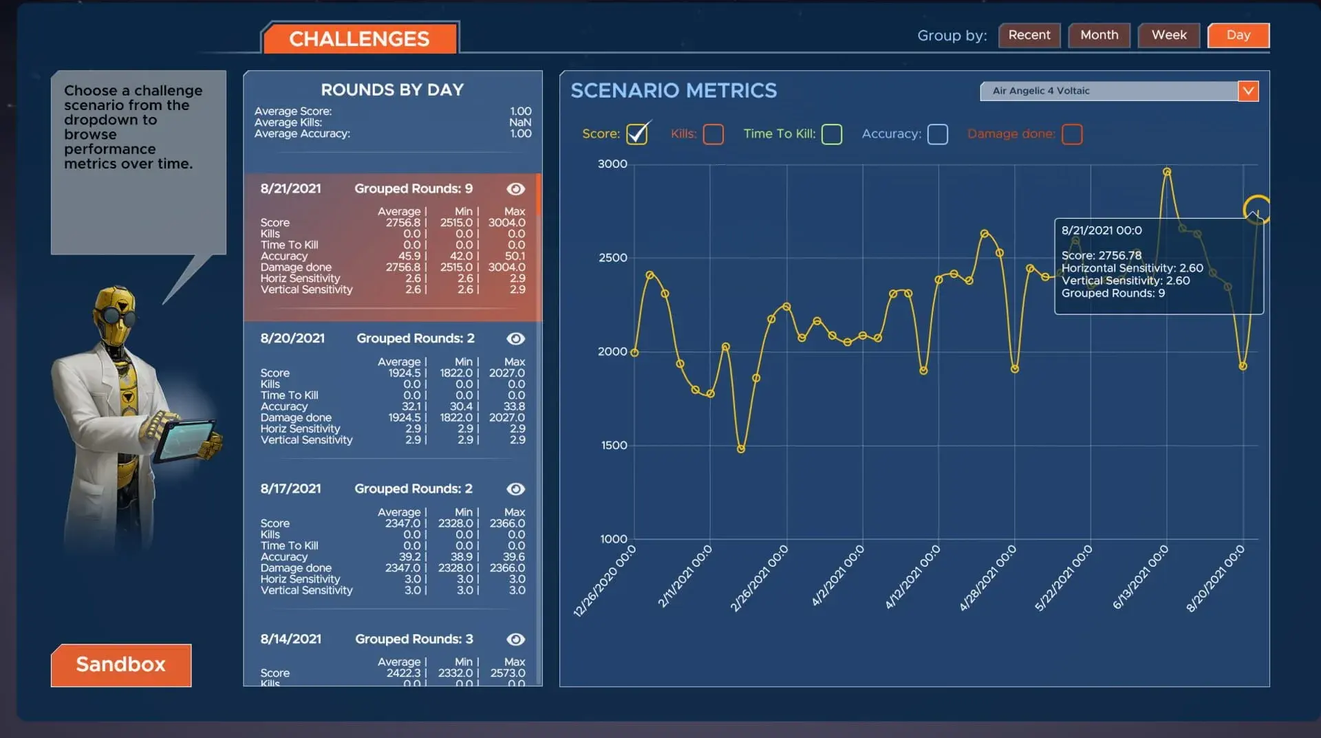 KovaaK's Aim Trainer - screenshot wysokiej jakości