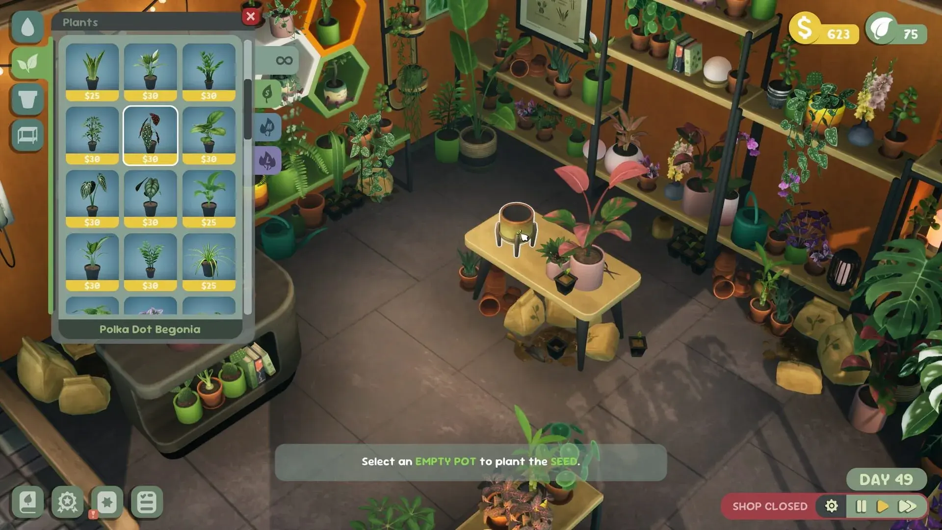 Leafy Corner - gameplay screenshot