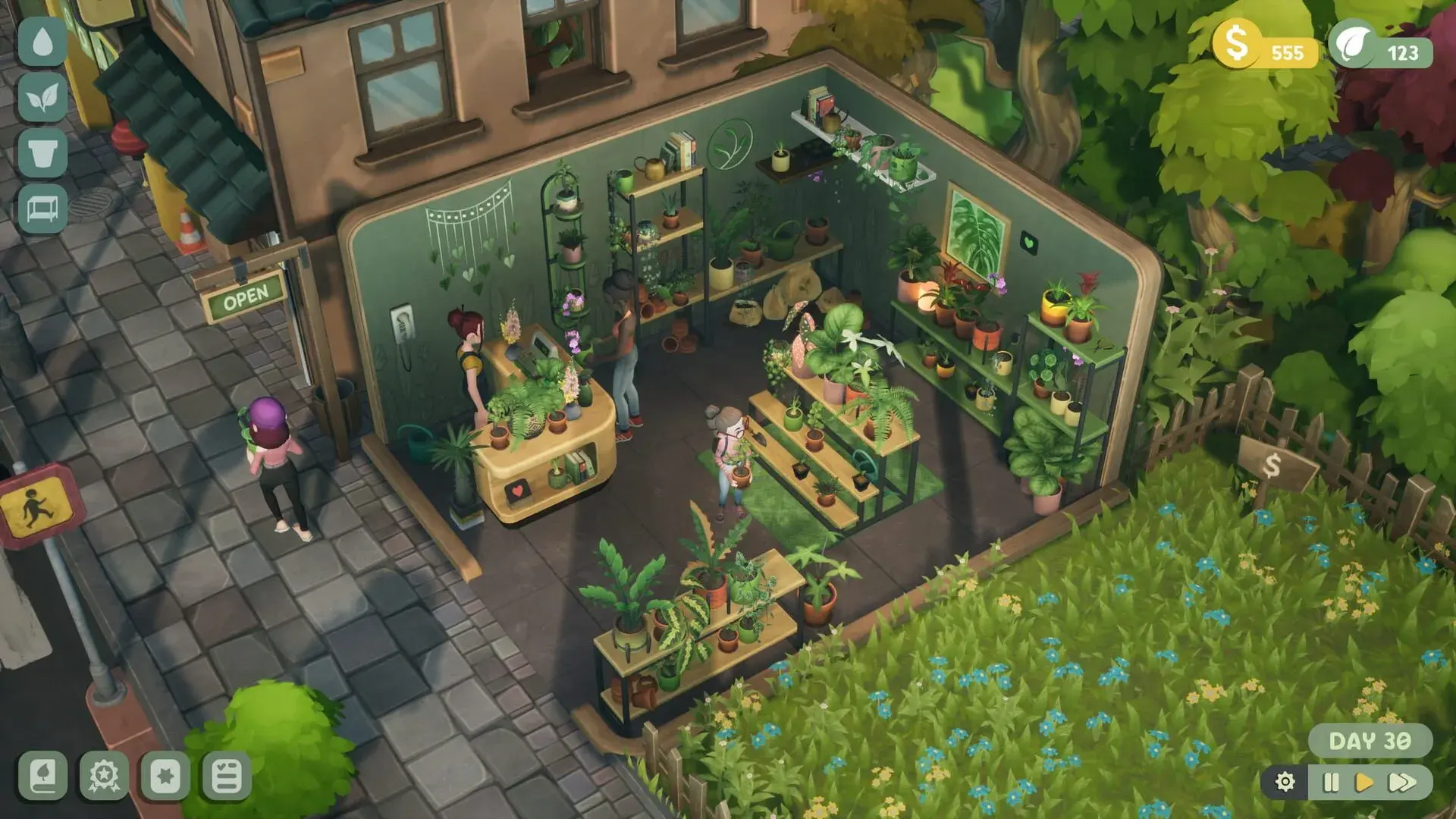 Leafy Corner - akcja w grze
