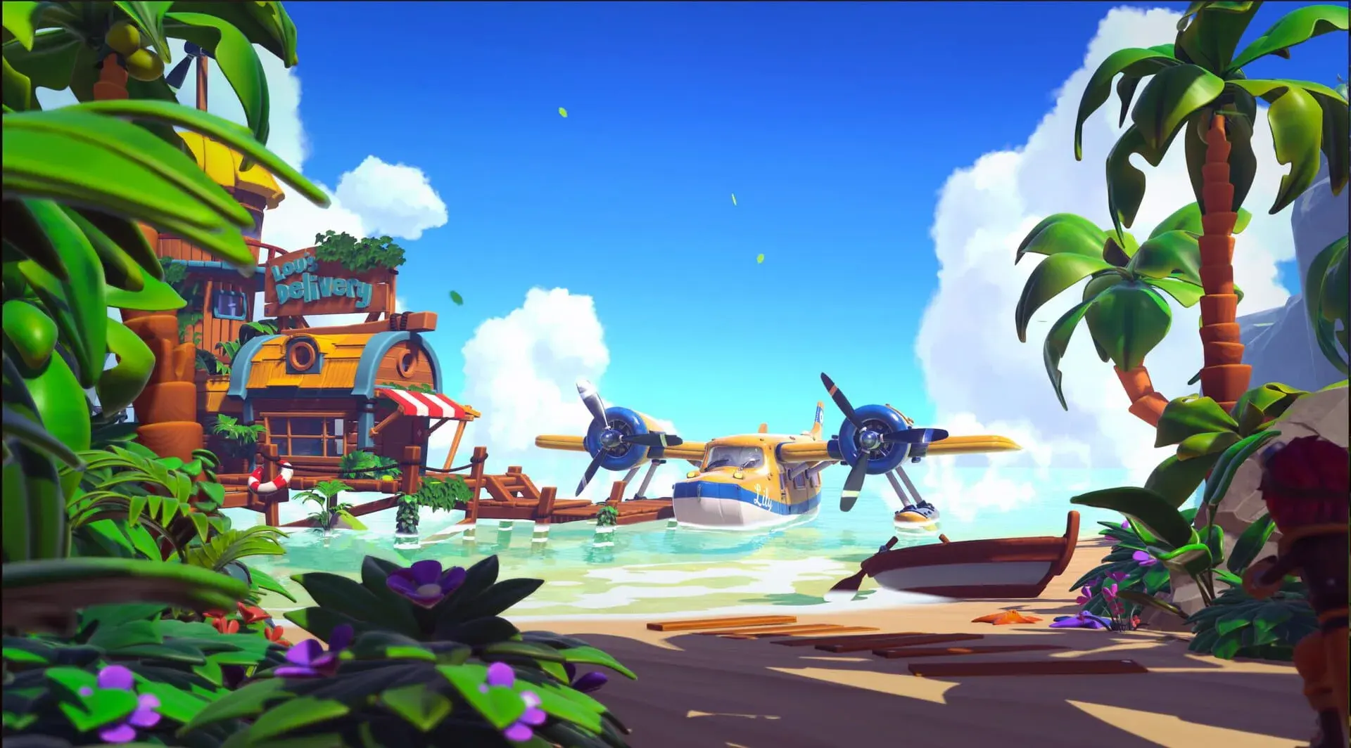 Lou's Lagoon - główny screenshot z gry