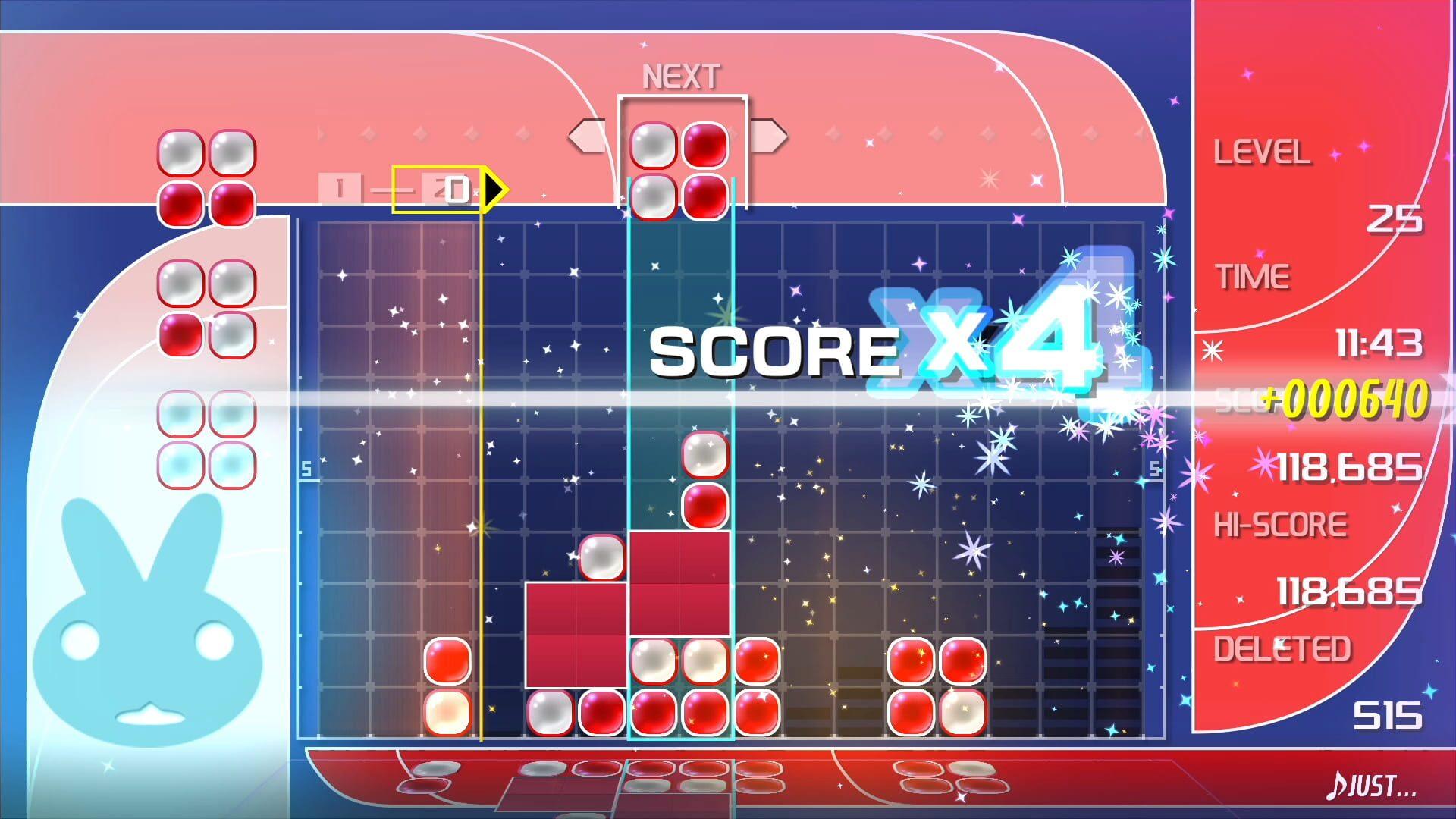 Lumines Remastered - obrazek z gry