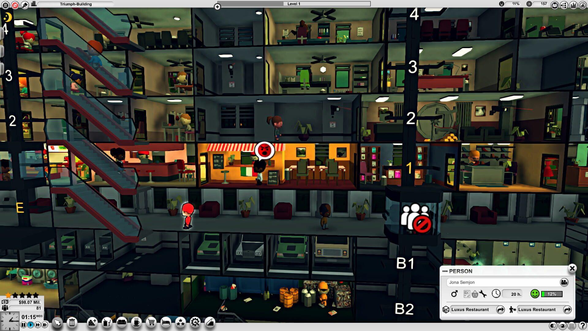 Mad Tower Tycoon - główny screenshot z gry